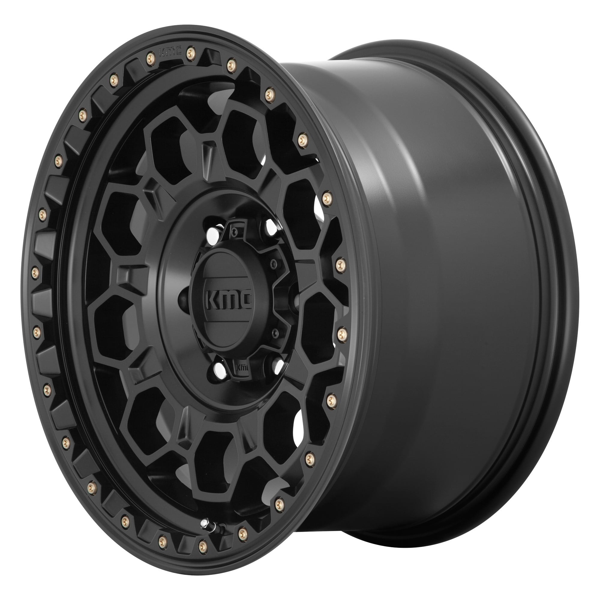 KMC KM545 Trek Wheel (Satin Black, 17x8 in) bvx36