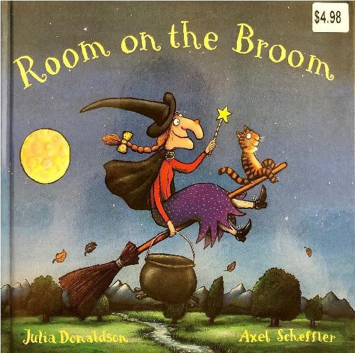 Julia Donaldson Room on the Broom Children's Picture Book (Hardcover, 32 pages) 0qxcj