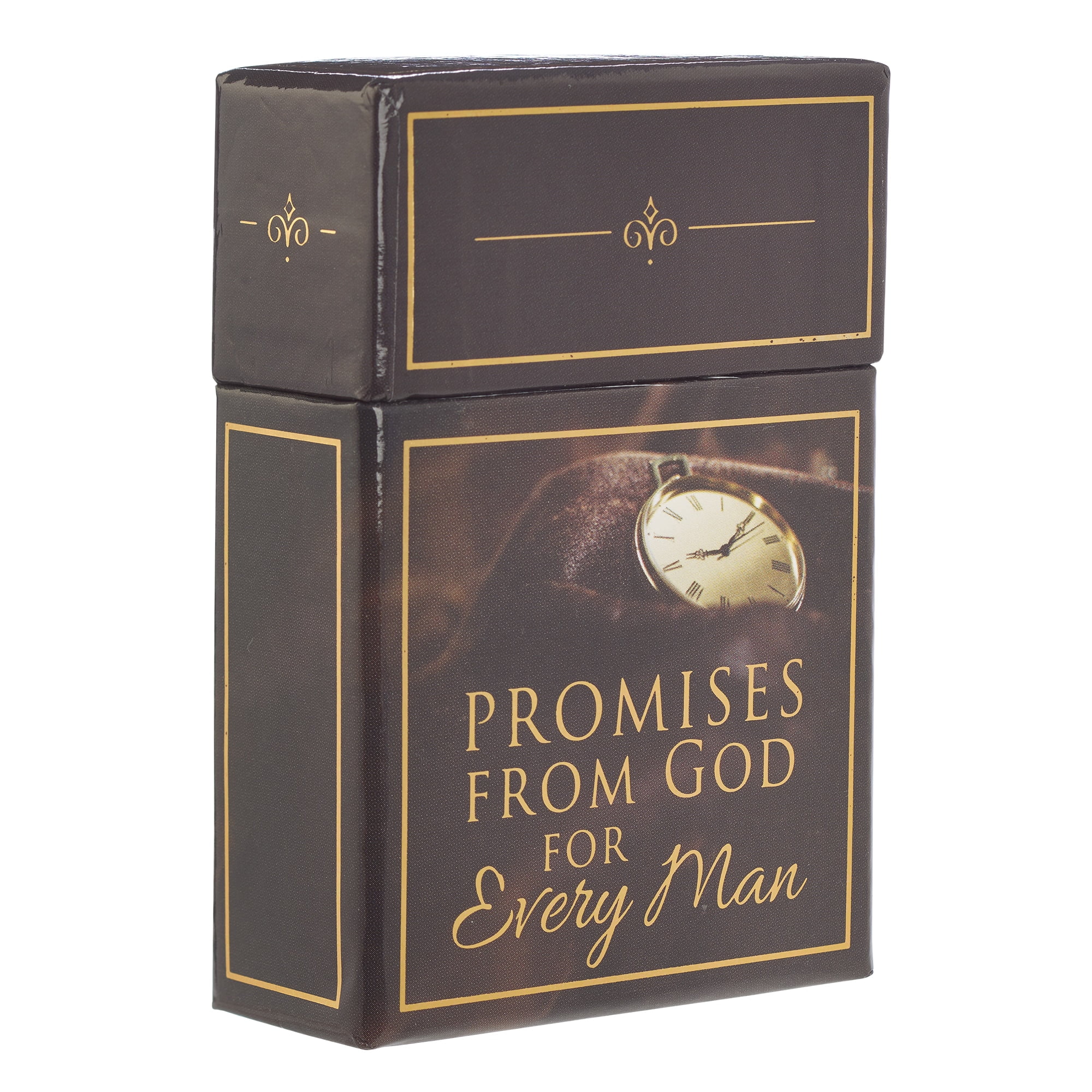 Christian Art Gifts Promises From God For Every Man Inspirational Scripture Cards (Brown, 51 Count) 6ow6b