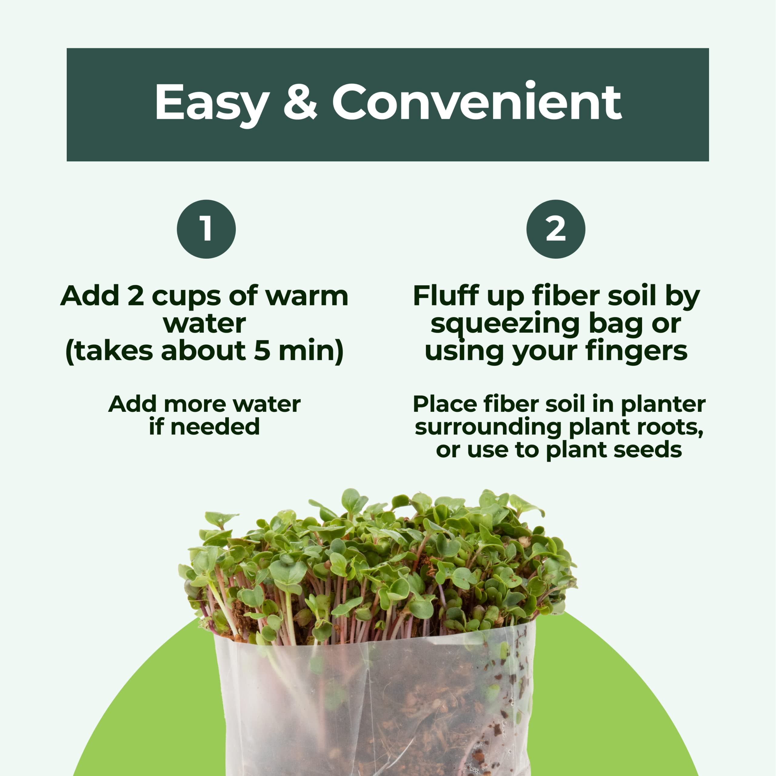 Window Garden Organic Fiber Potting Soil Mix with Hydrating Bag (10 qt) gc34c