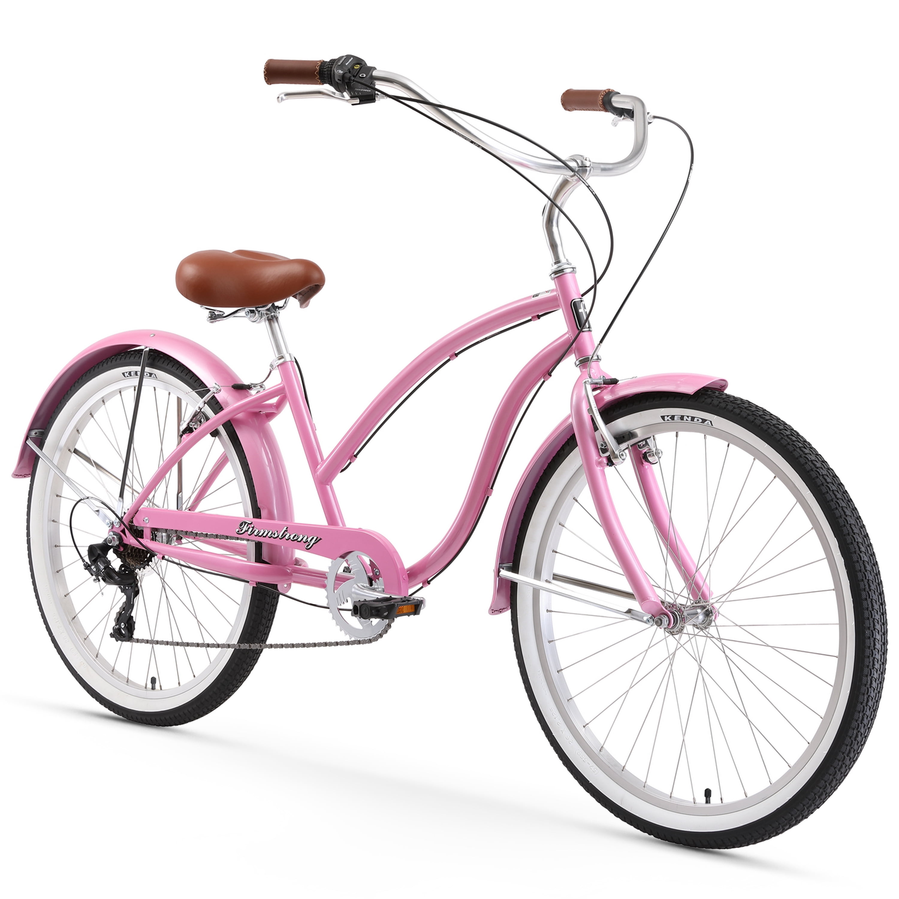 Firmstrong Chief Lady Women's Cruiser Bike (Pink, 26 in) wz9u8