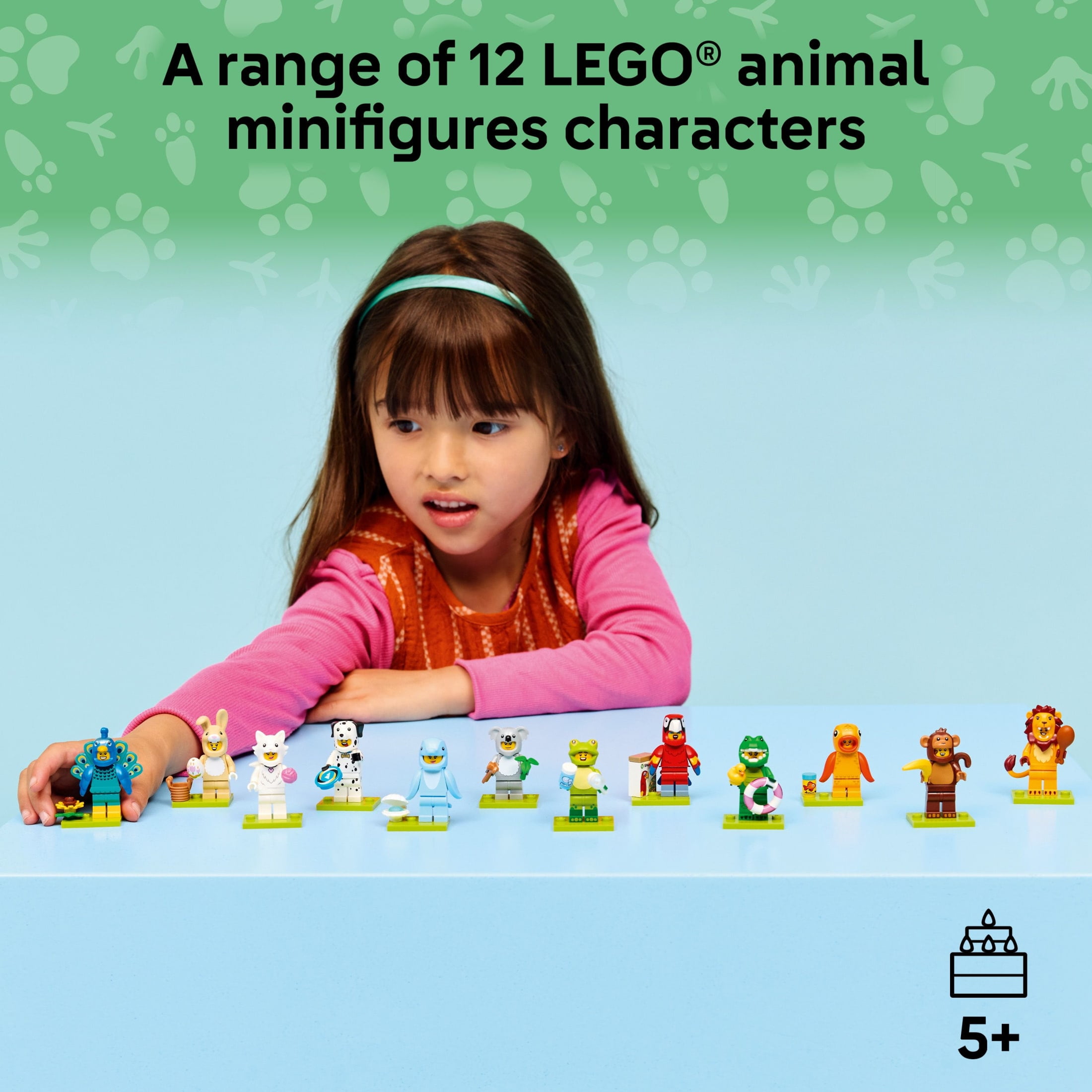 LEGO Minifigures Animal Series 28 Collectible Mystery Character Toy (1 Pack) 0ui2d