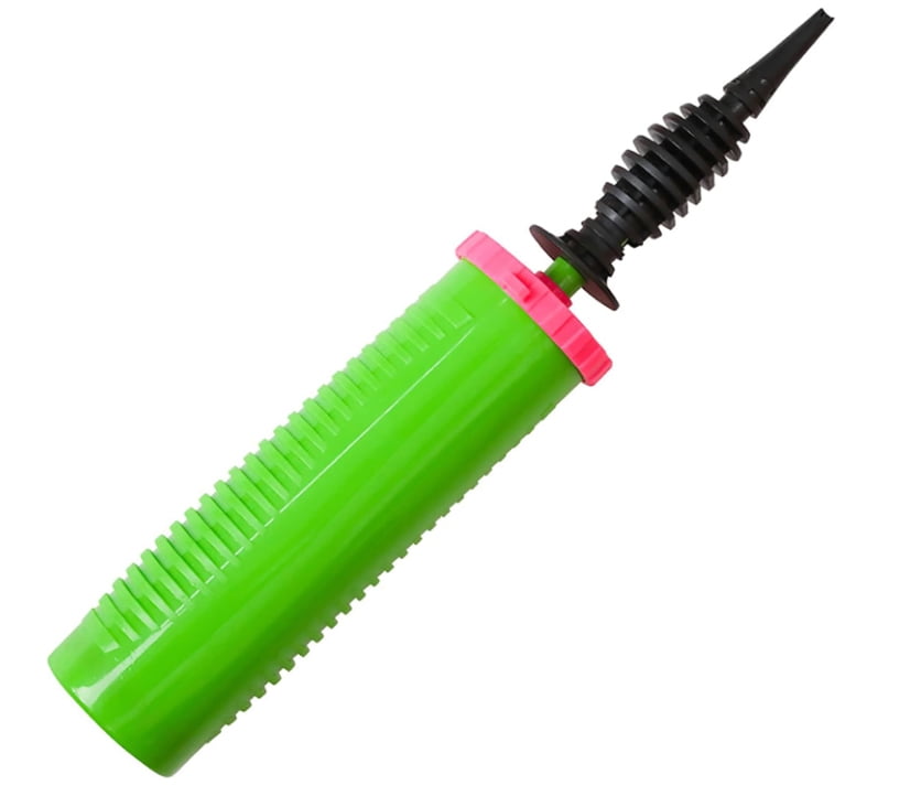 SSKDBFJG Handheld Balloon Pump Dual Action Manual Inflator for Latex and Foil Balloons (Green, 1 Piece) inzcj
