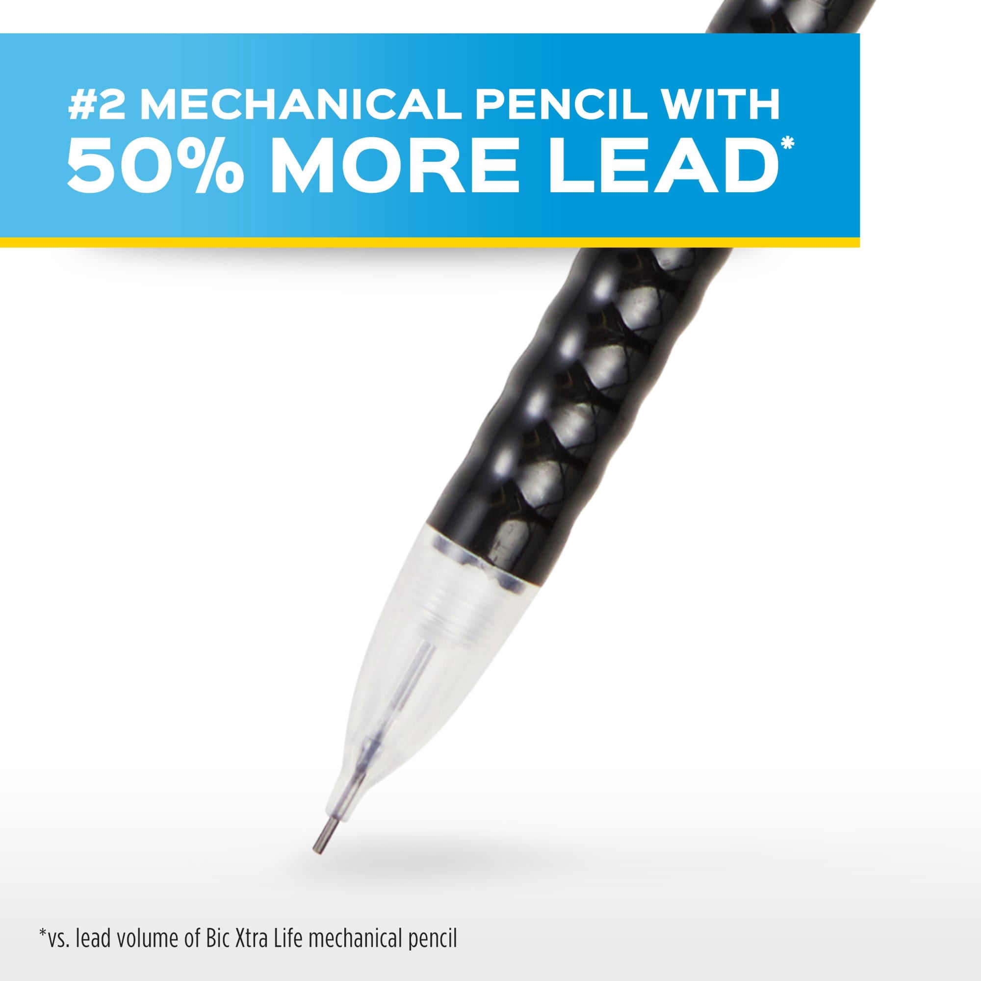 Paper Mate Write Bros. Mechanical Pencils, #2 Lead, Smudge-Resistant Eraser (0.7mm, 12 Count) xv254
