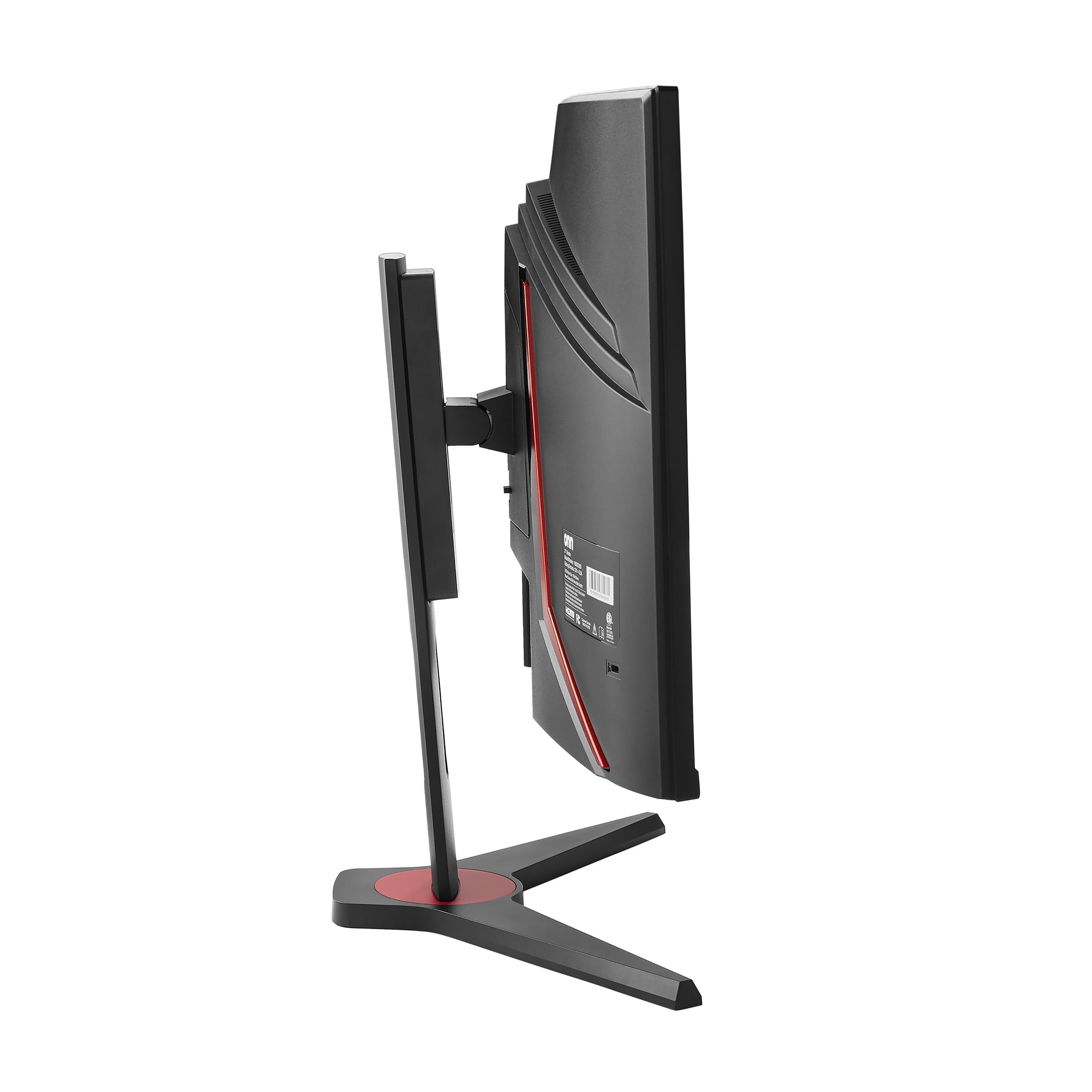 onn 24-inch FHD Gaming Monitor, 180Hz Refresh Rate, 1ms Response Time, FreeSync, Adjustable Stand (Black, 24 in) ug7xg