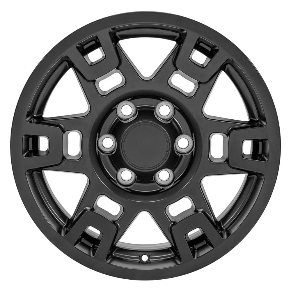 OE Wheels TY16B Replacement Rim for Toyota 4Runner Tacoma Tundra (Satin Black, 17x7 in) 6dctk