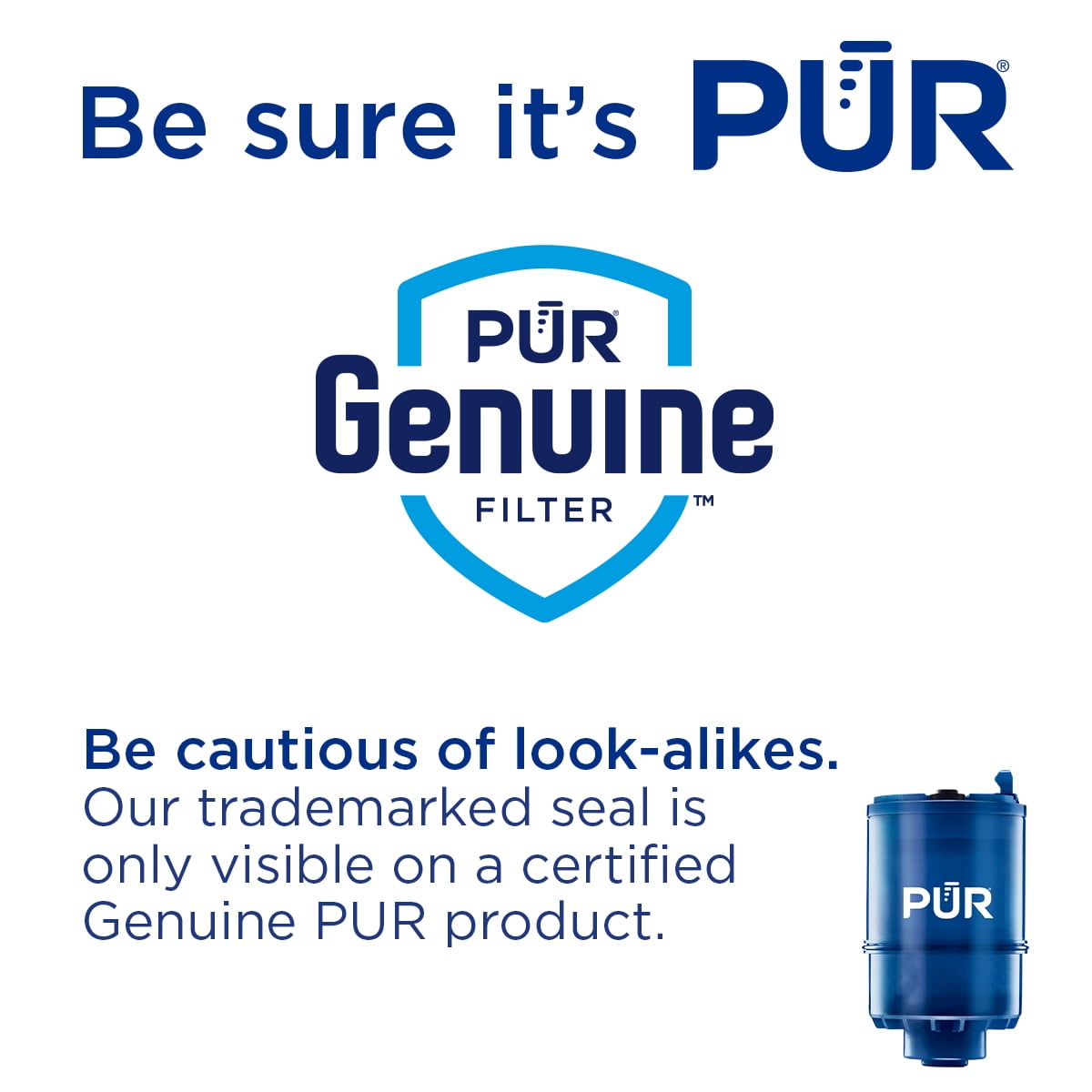 PUR PLUS Faucet Mount Water Filtration System (Black/Chrome, 1 Count) lcuca