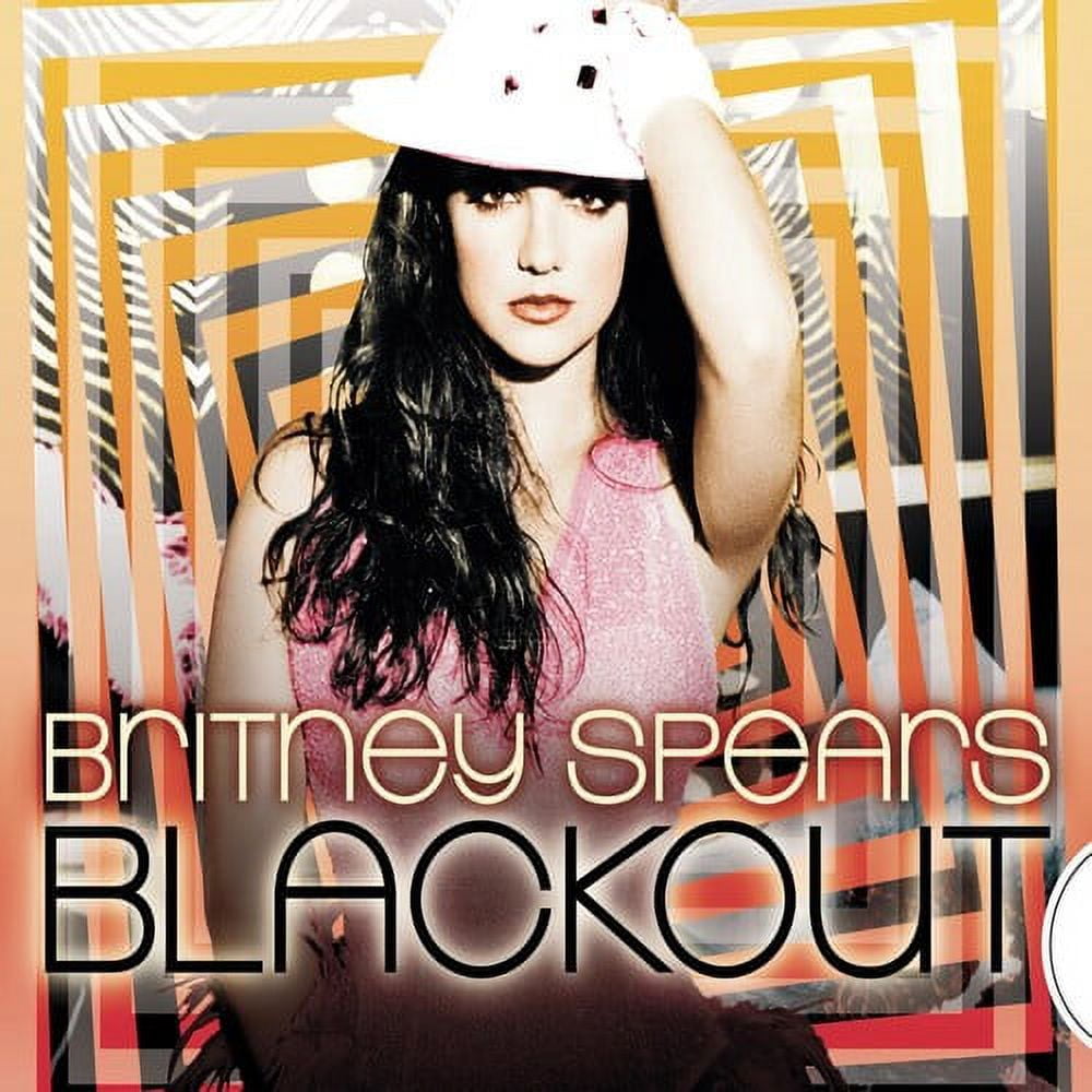 Sony Uk Britney Spears Blackout Vinyl Record (Orange, 12 in) vtw16