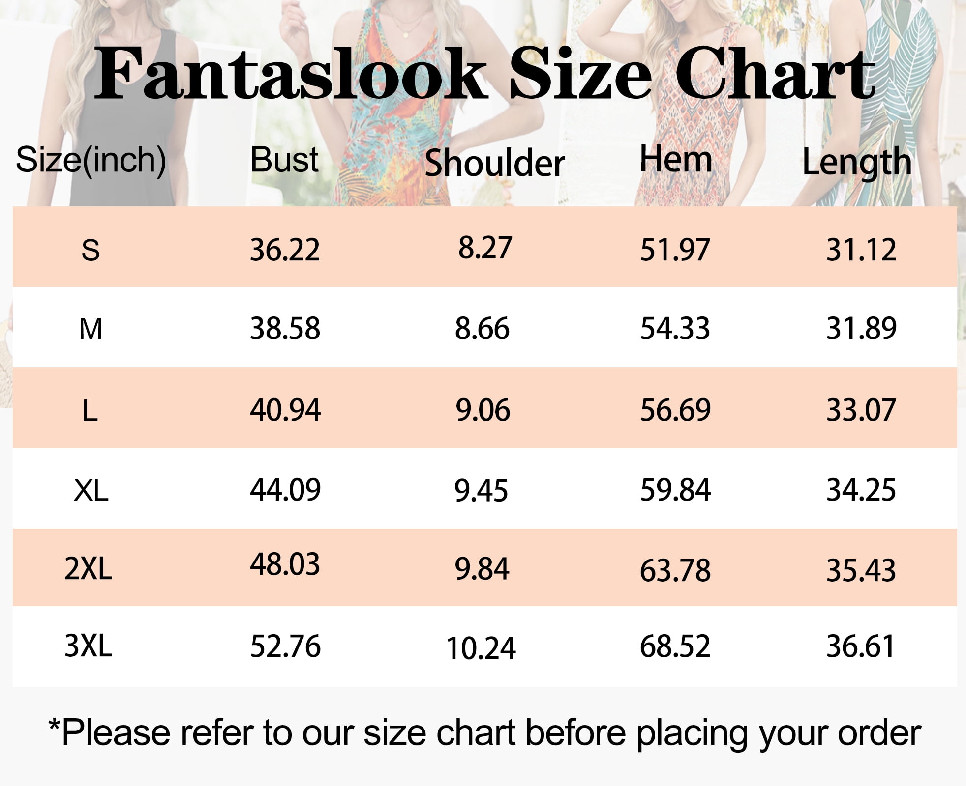 Fantaslook Women's Floral Summer Sundress Casual V-Neck Sleeveless Beach Mini Dress with Pockets (Blue, L) tmnc7