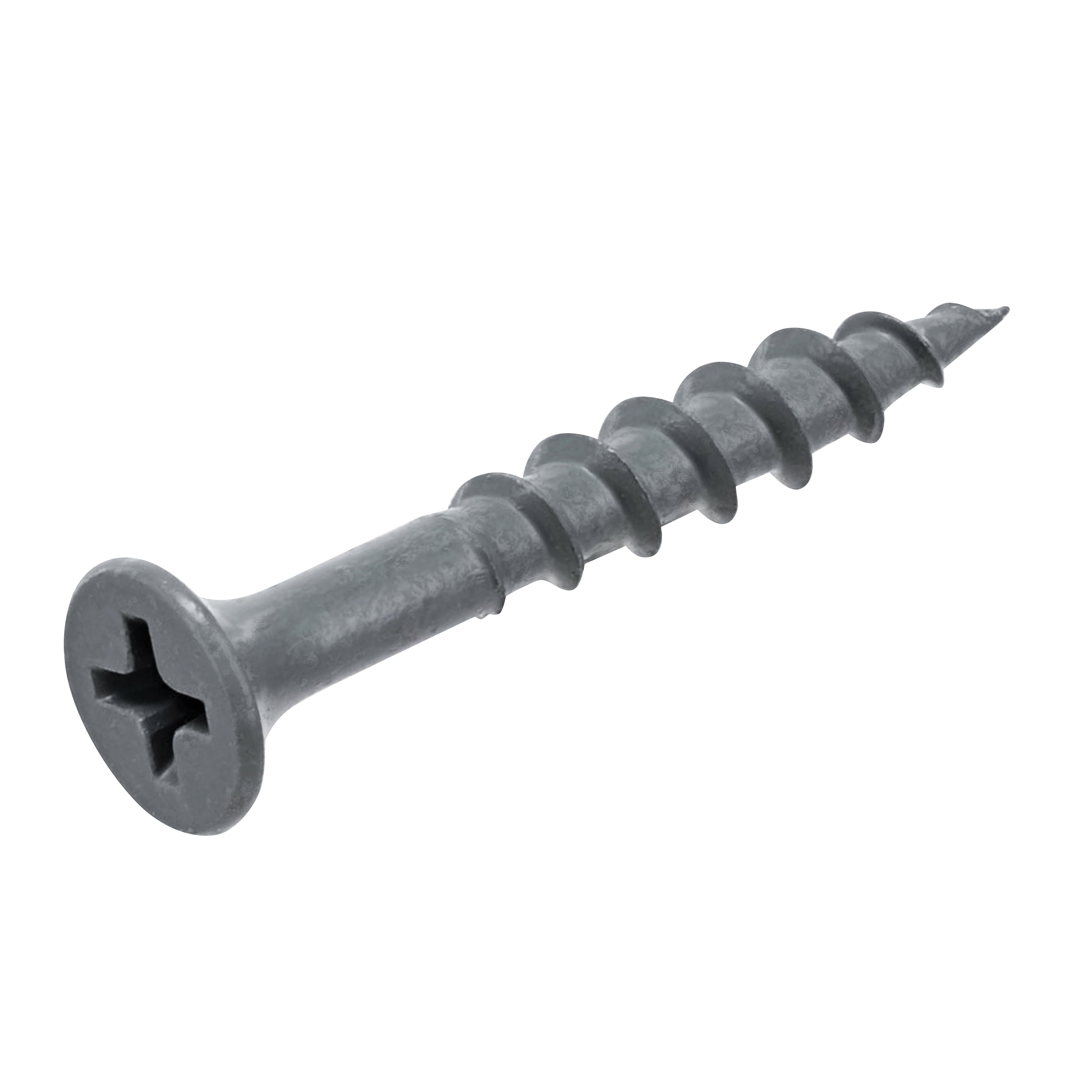 Hillman Fas-n-Tite Deck and Fence Wood Screws (Gray, #8 x 1.25 in, 75 Pack) qf5vp