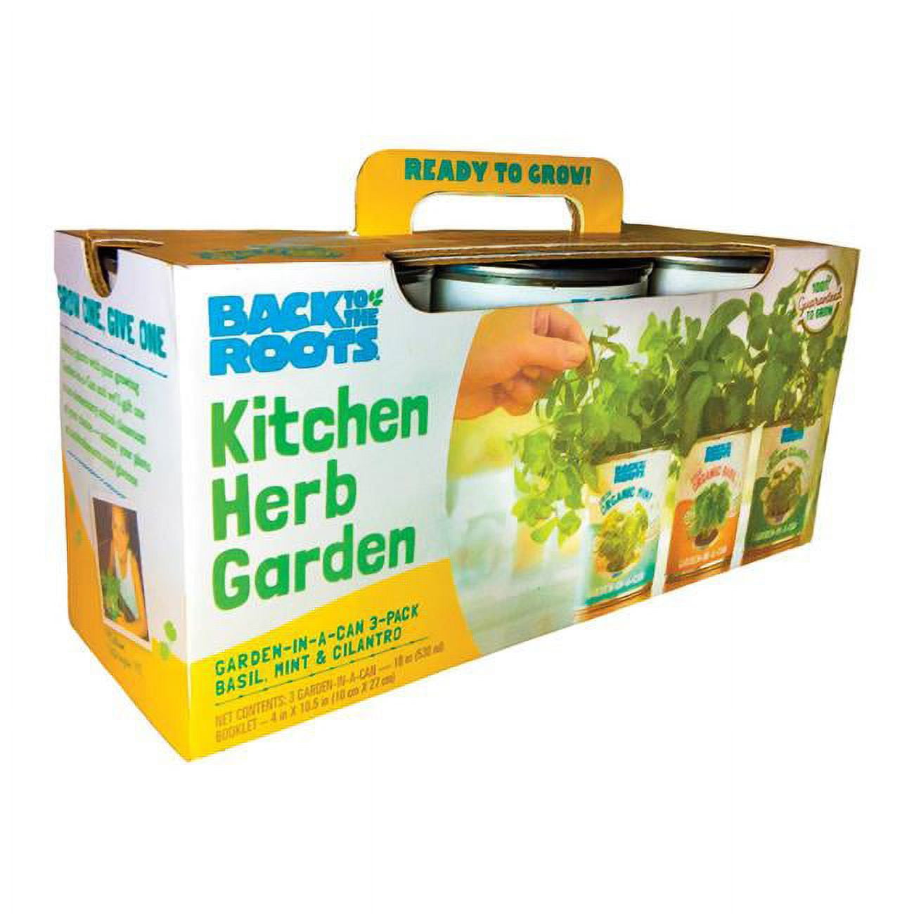 Back to the Roots Kitchen Herb Garden Grow Kit (3 Pack) vmuwc