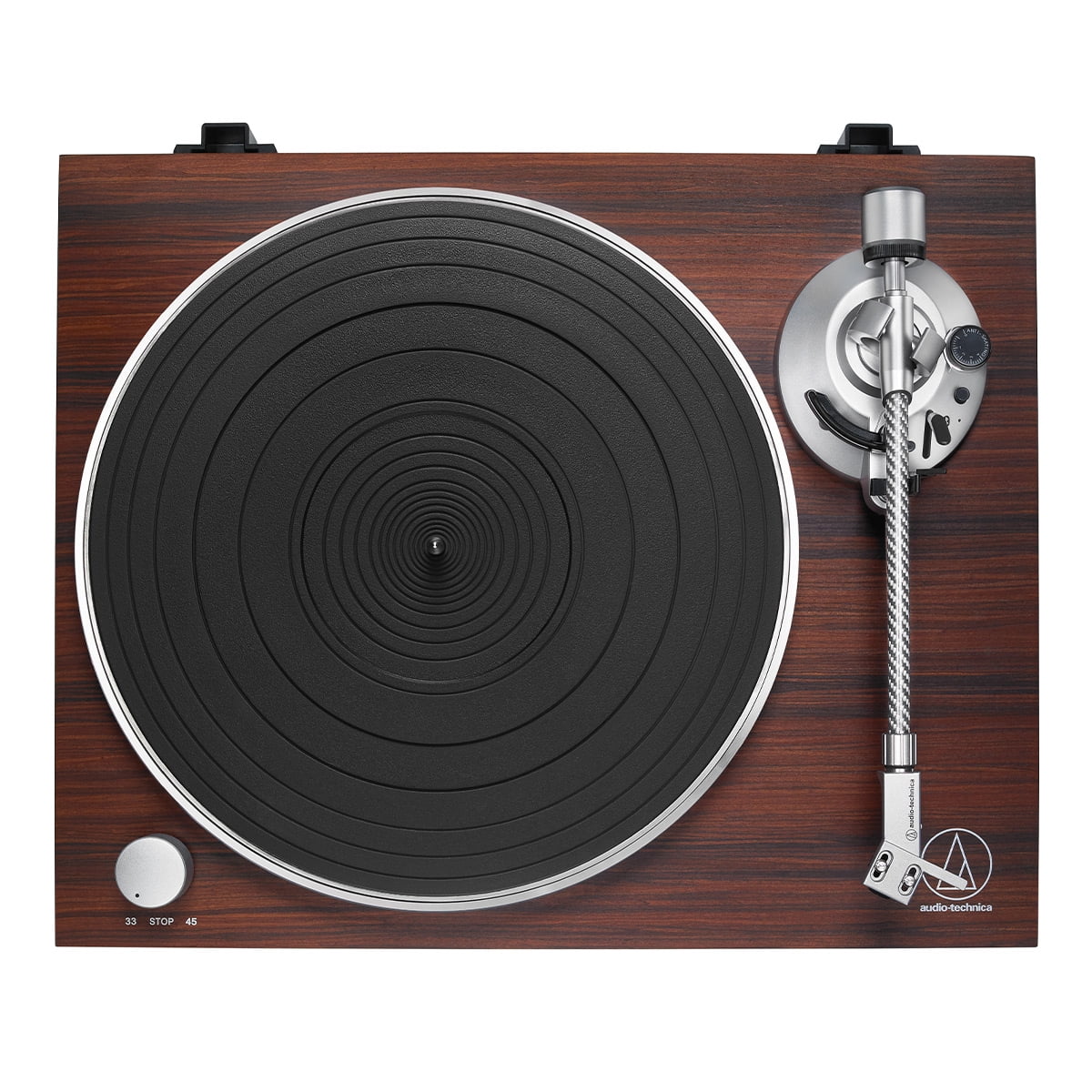 Audio-Technica AT-LPW50BT-RW Wireless Belt-Drive Turntable with Bluetooth (Rosewood) 6vkw8