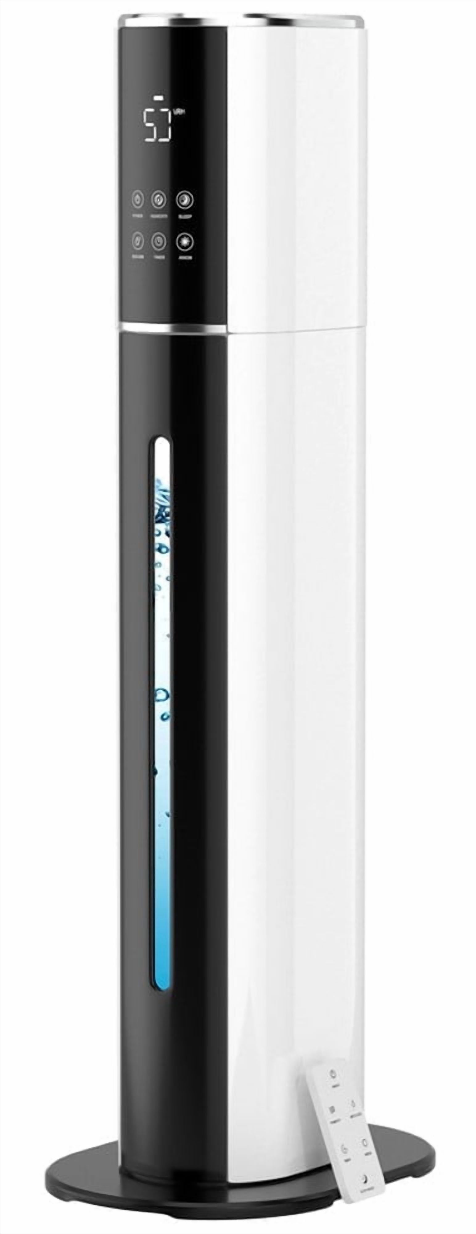 Topteng Large Room Humidifier, Smart Ultrasonic Cool Mist with Remote Control (White, 2.4 gal) w6pfe