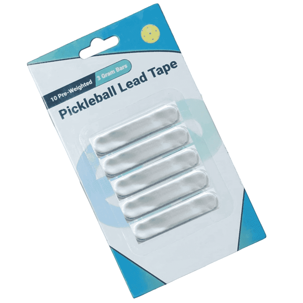 IVASKY Pickleball Paddle Lead Tape, Weighted Balance Strip for Power and Control (Silver, 10 Pack) nlo46