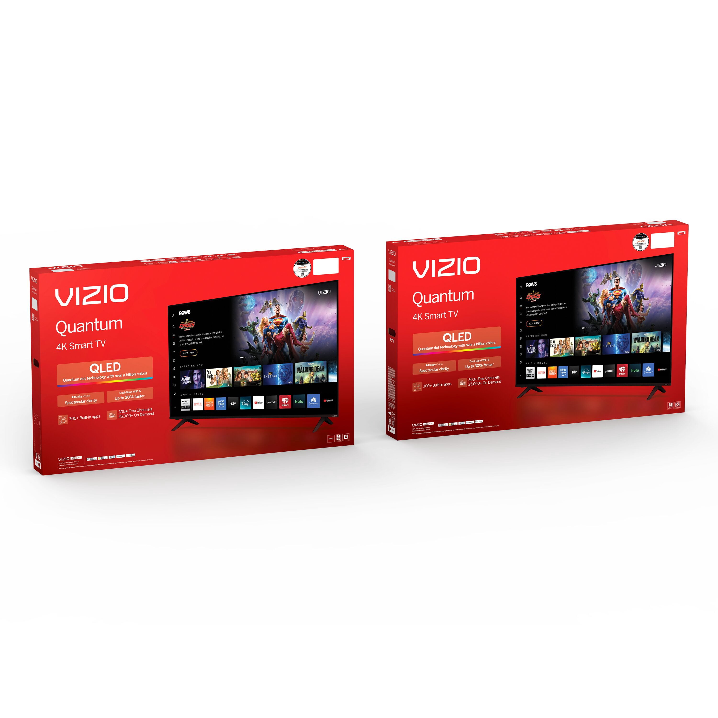 VIZIO 55 in Class Quantum 4K QLED HDR Smart TV (VQD55R-10) 5o3g0