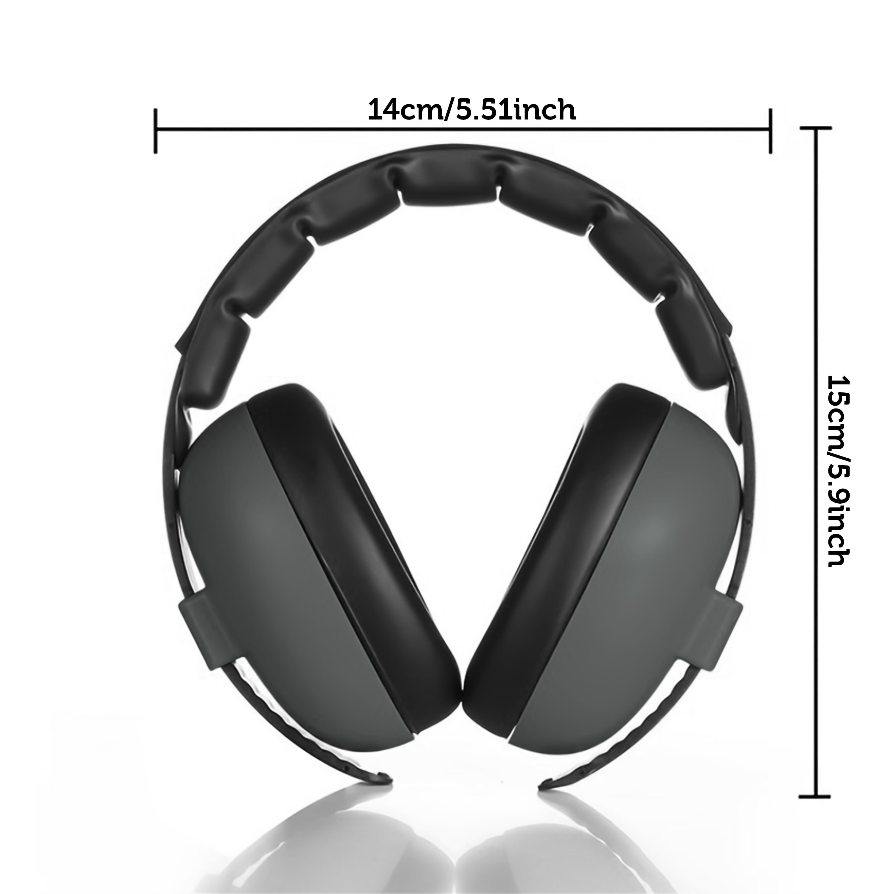 Safety 1st Noise Reducing Earmuffs for Infants and Toddlers, Hearing Protection (Space Gray, One Size) oi19l