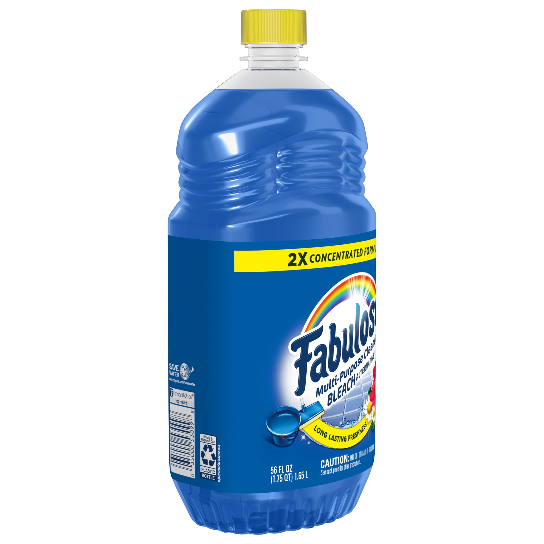 Fabuloso 2X Multi-Purpose Cleaner, Bleach Alternative, Spring Fresh Scent (56 fl oz) e3e2l