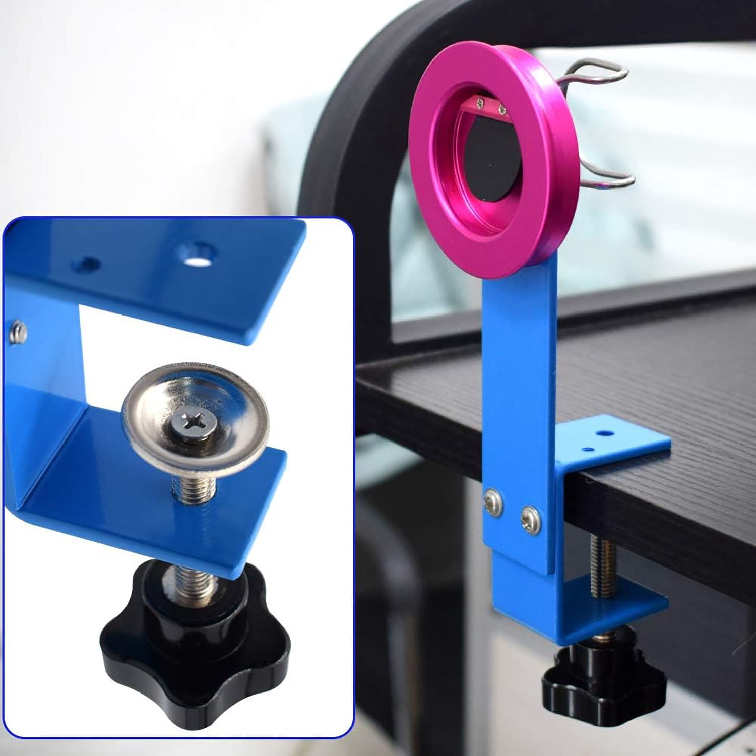 YUXUN YX Balloon Stuffing Machine Tool Kit with Knotting Function for Party Decoration (Blue, 1 Piece) dnpb6