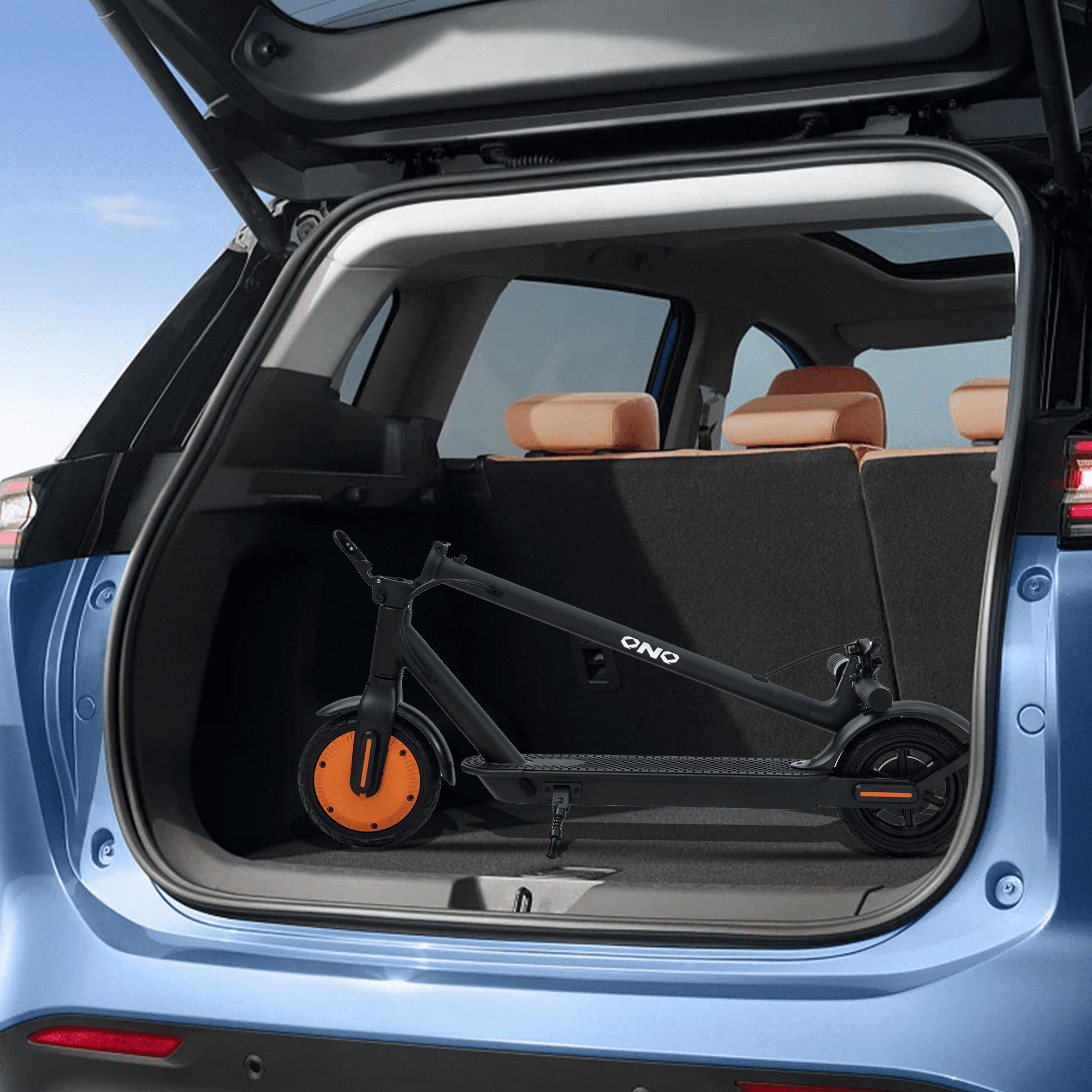 HILLVIGO Electric Scooter for Adults and Teens, 500W Motor, 15 MPH Top Speed, Portable Folding Design (Black, 8.5 in) og9od