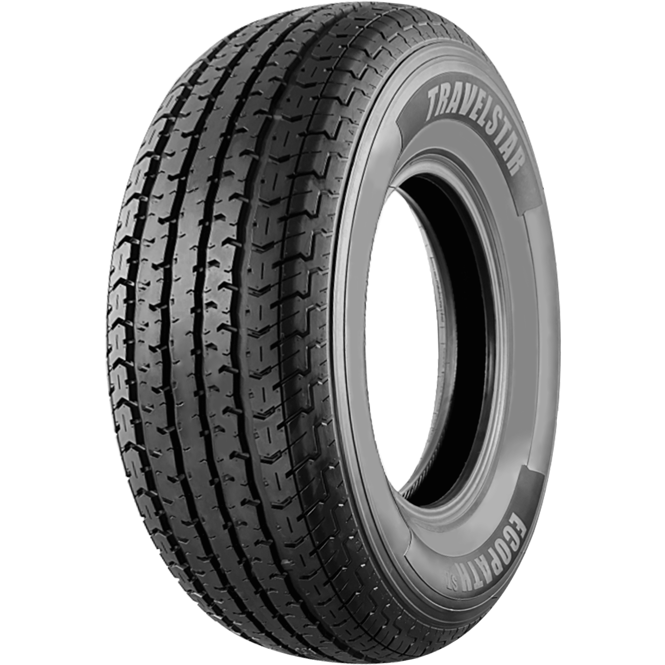 Travelstar Ecopath ST Radial Trailer Tire (ST225/75R15, 10 Ply, Load Range E) 56guo