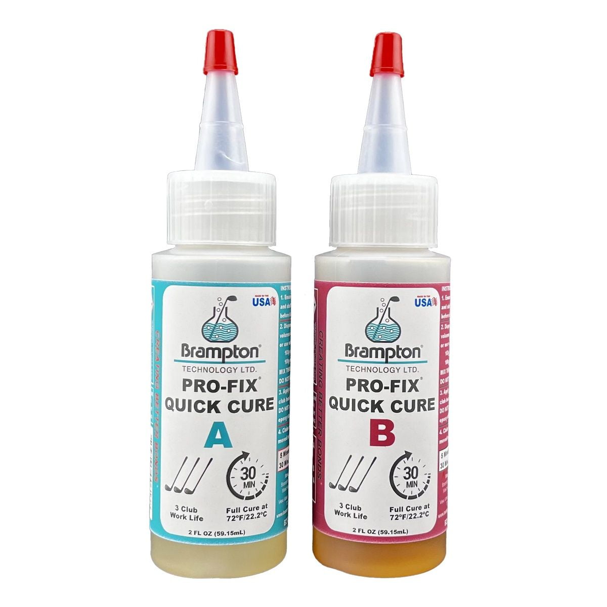 Brampton Technology Pro-Fix Quick Cure Epoxy Adhesive (Clear, 4 oz Kit) e1dy7