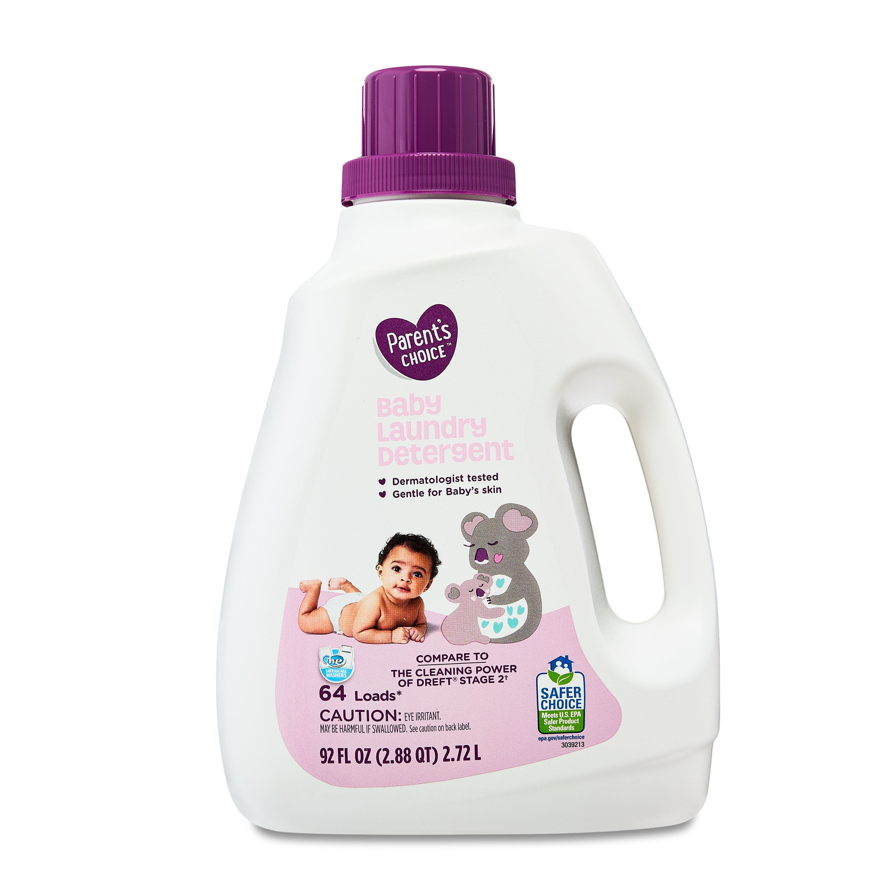 Parent's Choice Baby Laundry Detergent (Hypoallergenic, 92 fl oz) q5uuc