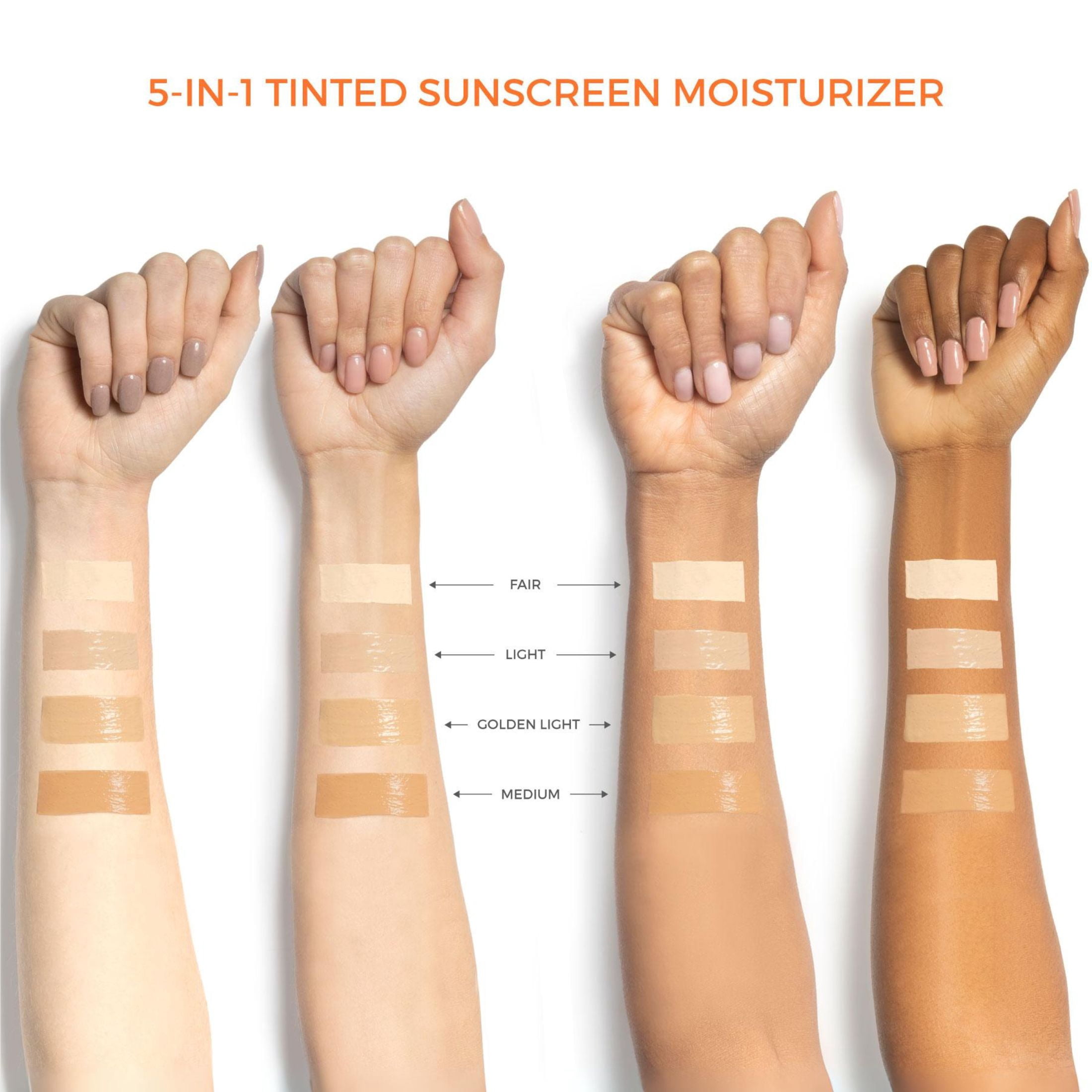 Suntegrity 5-in-1 Tinted Sunscreen Moisturizer Broad Spectrum SPF 30 (Light, 1.95 fl oz) b23s8