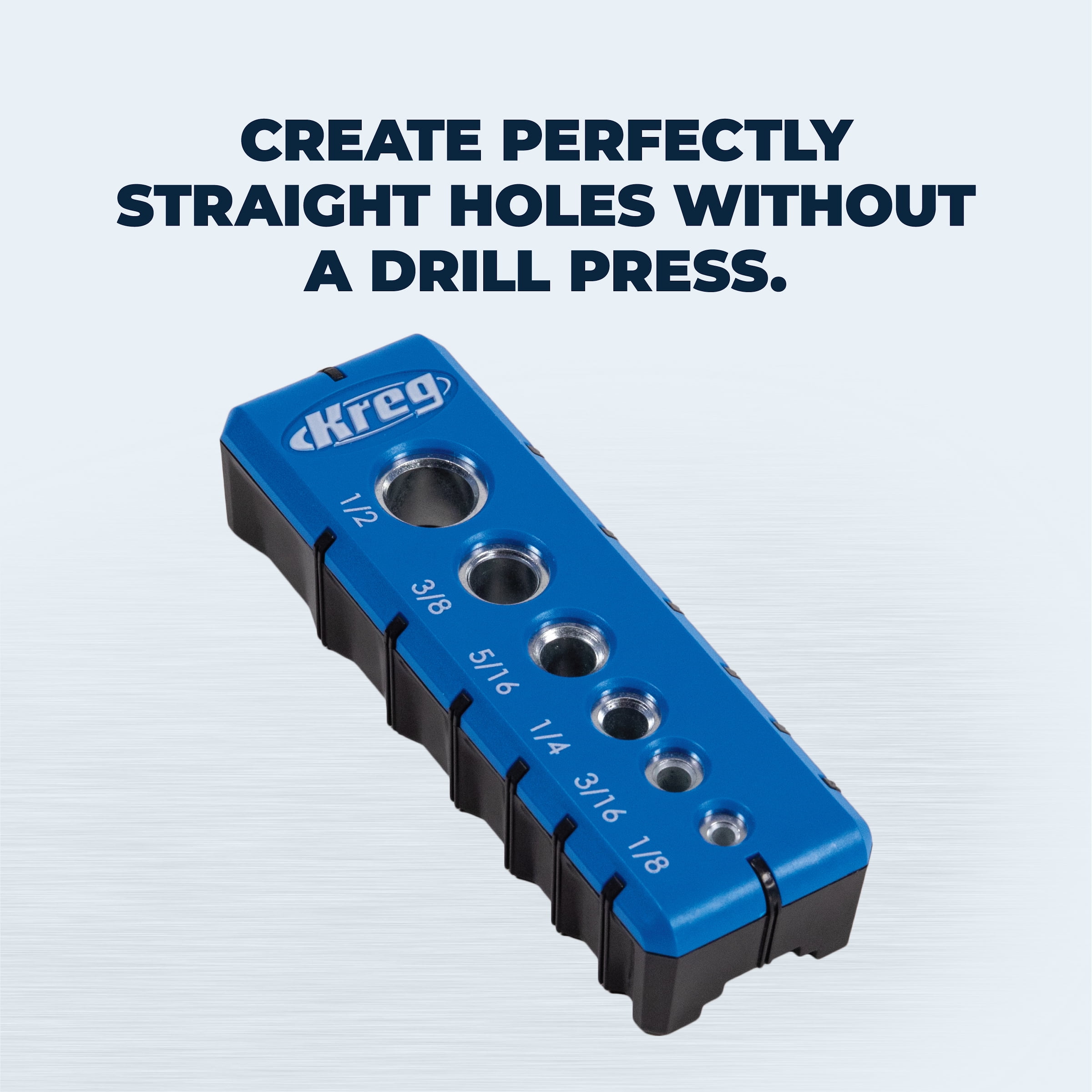 Kreg KDG-6000 Drilling Guide for Precise Woodworking (1/8 in to 1/2 in) a5124