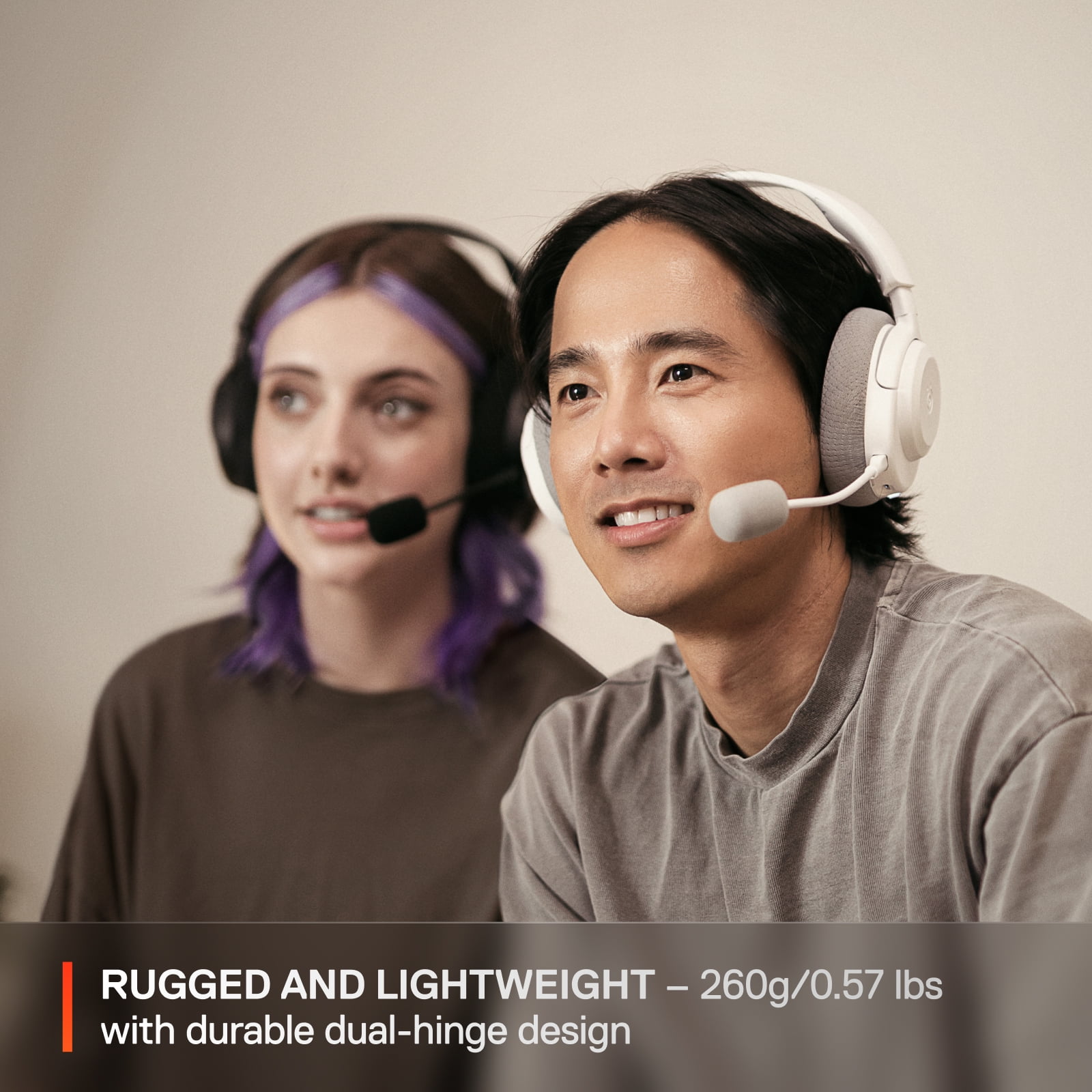SteelSeries Arctis Nova 3X Wireless Multi-Platform Gaming Headset (White, 0.57 lb) zeiez - Image 4