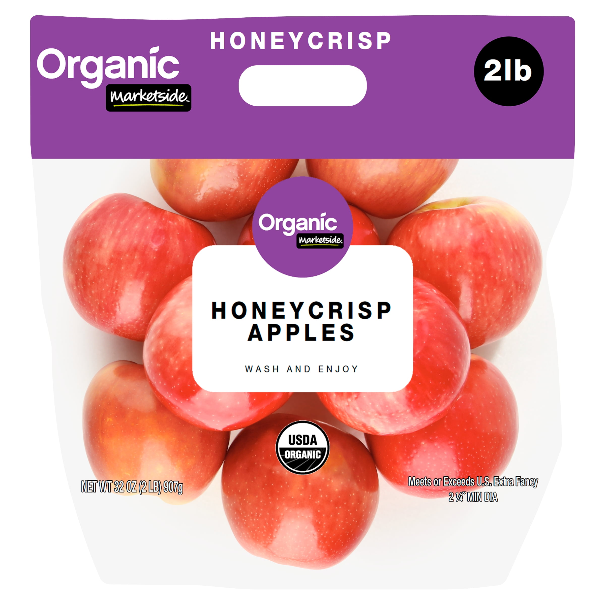Marketside Organic Honeycrisp Apples (Sweet and Crisp, 2 lb) f1qxi