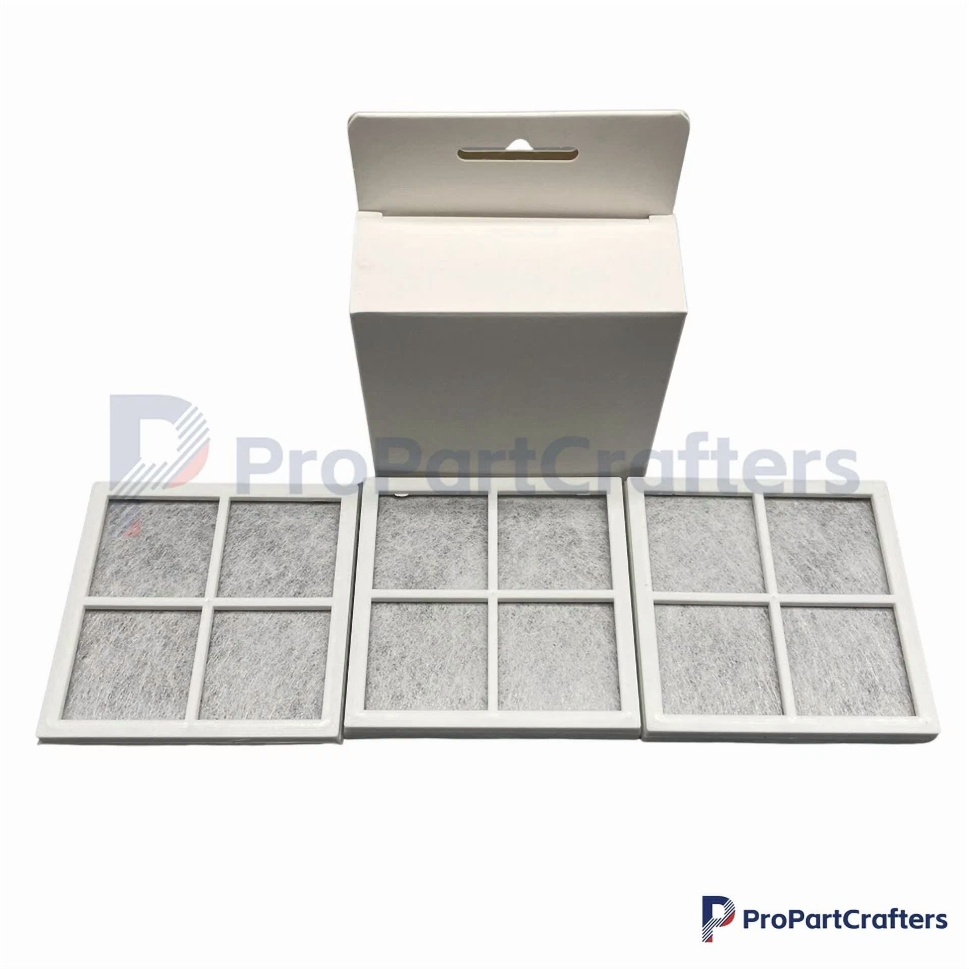Flint Refrigerator Air Filter Replacement for LG LT120F (3 Pack) 7us94