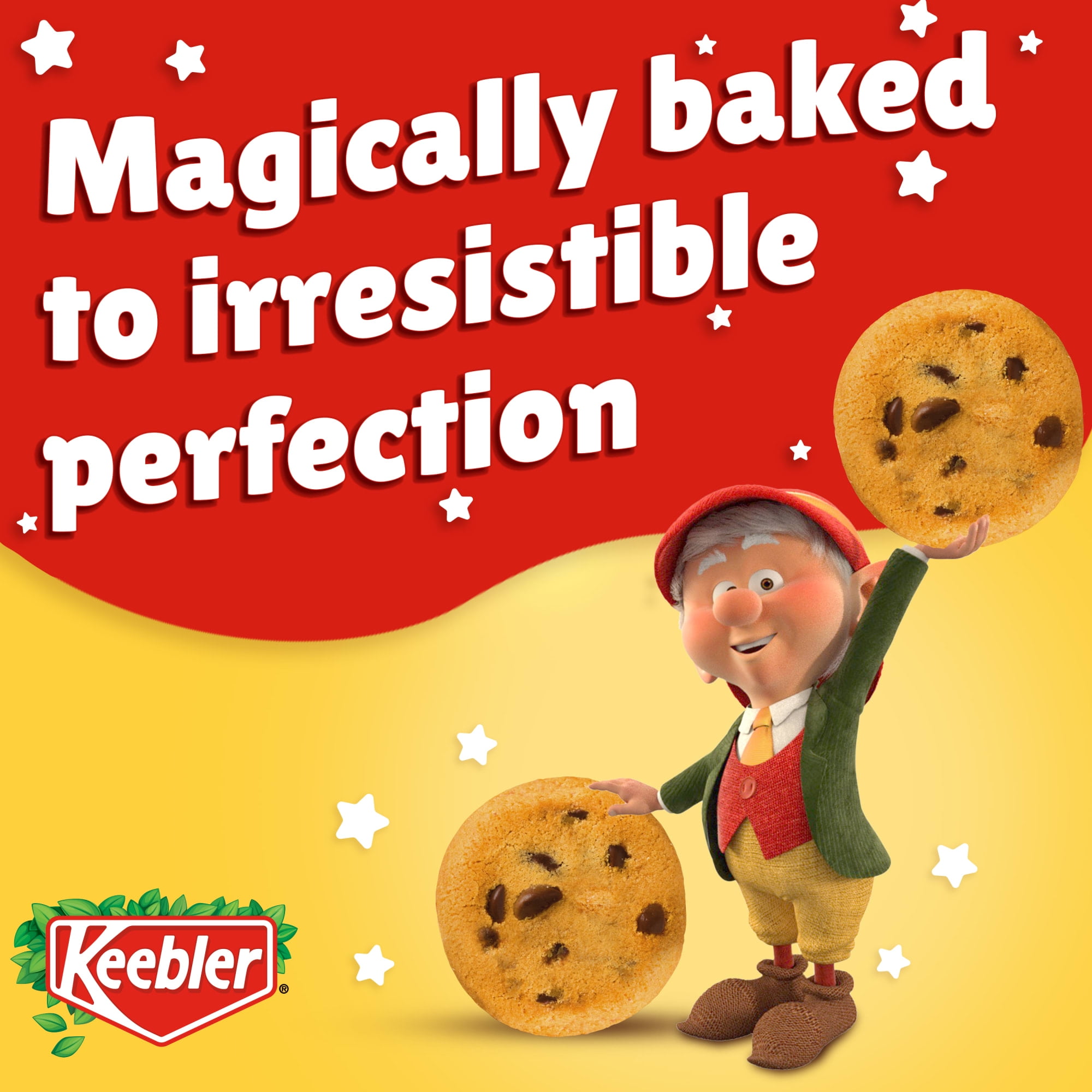Keebler Soft Baked Chips Deluxe Chocolate Cookies (Chocolate Chip, 11.9 oz) wnv7h