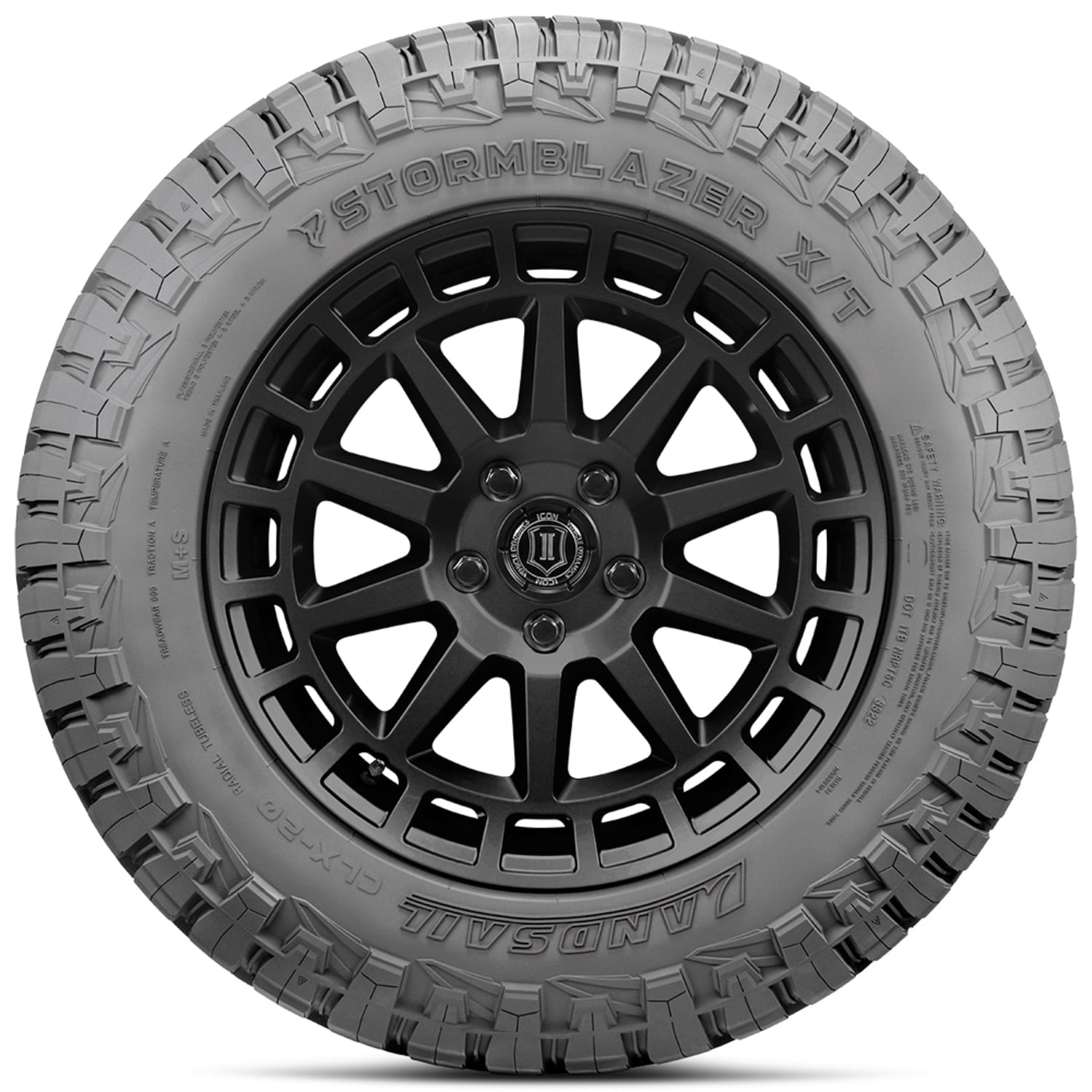Landsail CLX20 Stormblazer All-Terrain Light Truck and SUV Tire (LT285/75R17, 10-Ply) ubz94