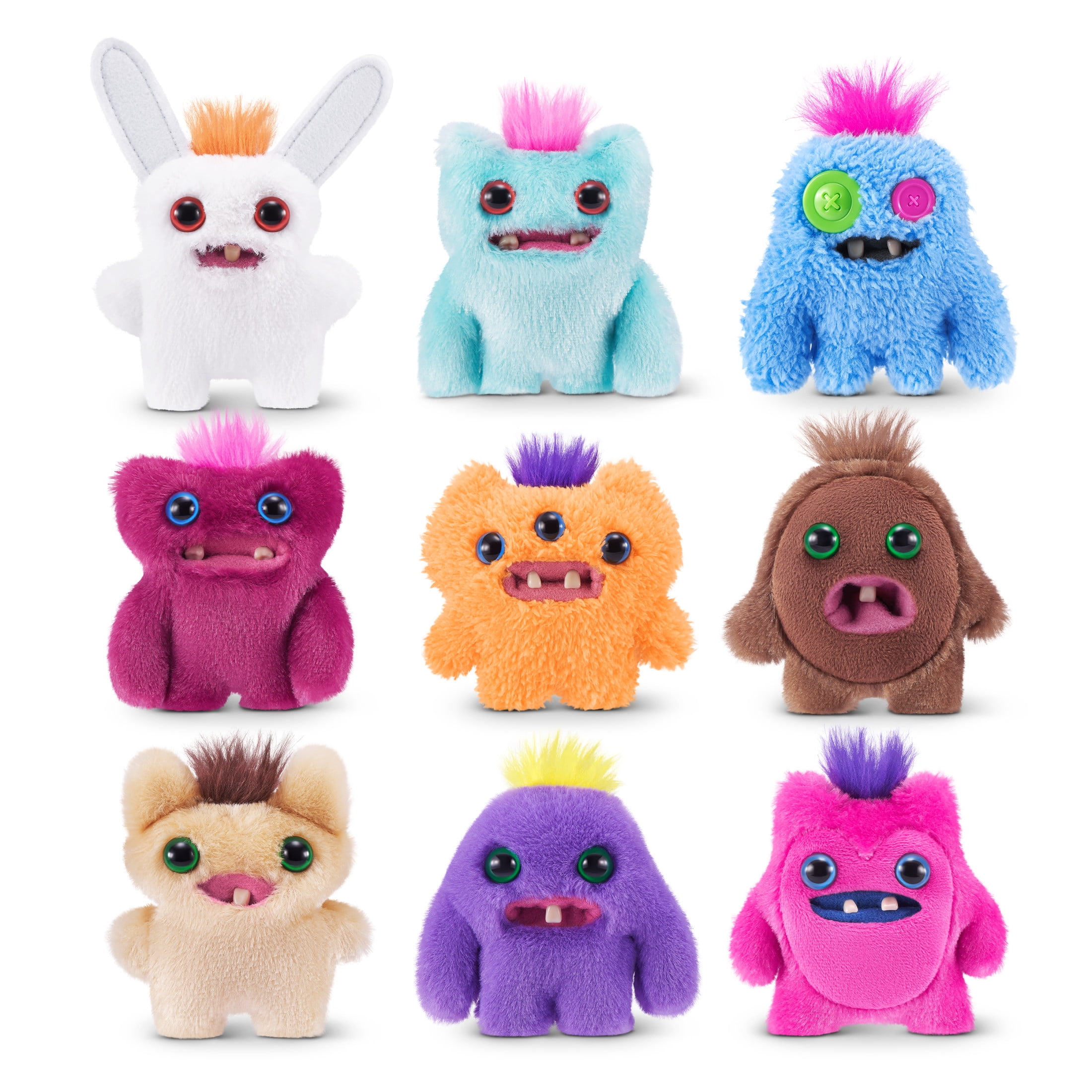 Fuggler Baby Fuggs Series 4 Plush Toy (3 Pack Random Assortment, 3.5 in) amo9p