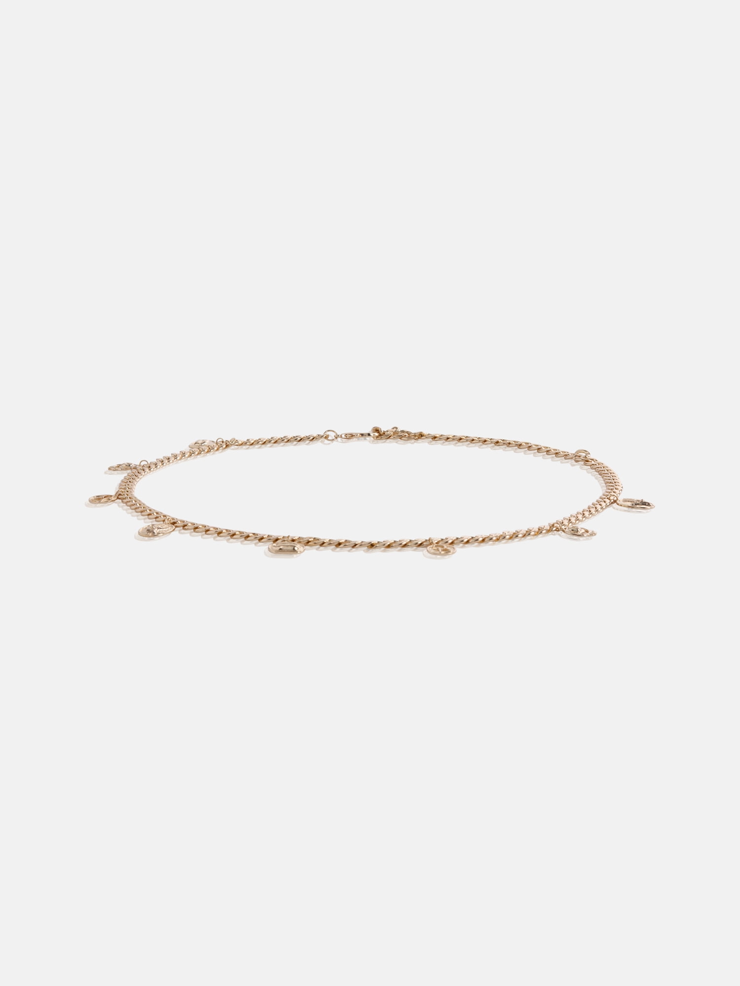 Scoop Devil Wears Prada Women's Gold-Tone Chain Charm Belt (Gold, S-3XL) oxx4g