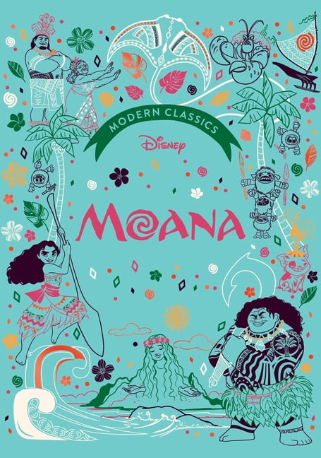 Studio Fun International Disney Modern Classics Moana Hardcover Book (74 Pages) ylbfv