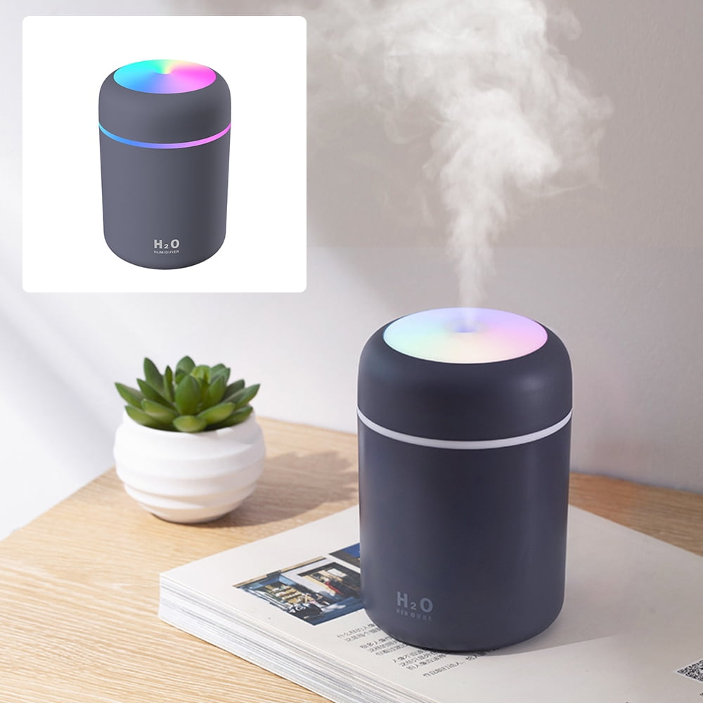 OUTAD Ultrasonic Aromatherapy Essential Oil Diffuser and Quiet Air Humidifier (White, 10.14 fl oz) chcwd