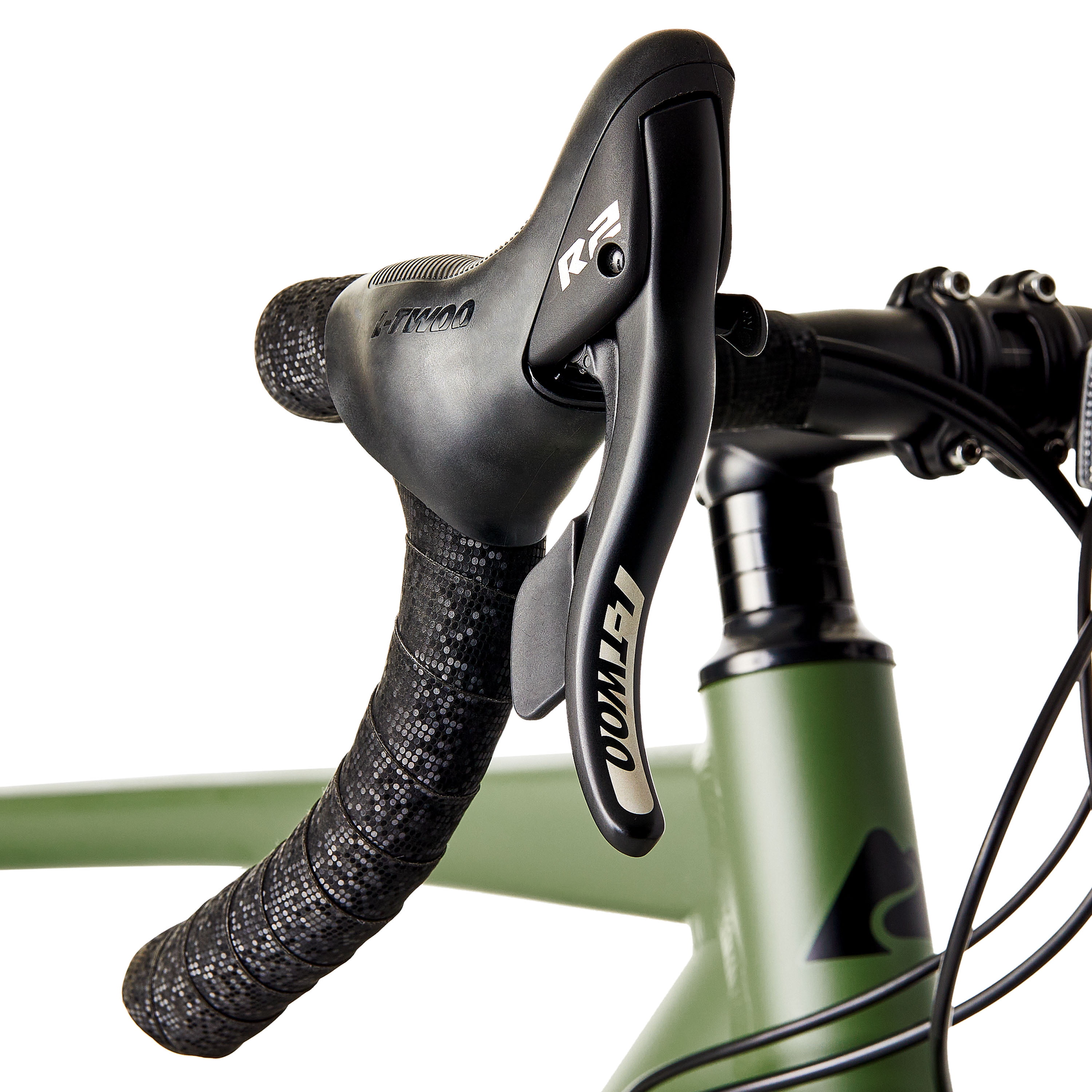 Ozark Trail 700C G.1 Explorer Drop Bar Gravel Bike (Green, Small Frame) ngbju