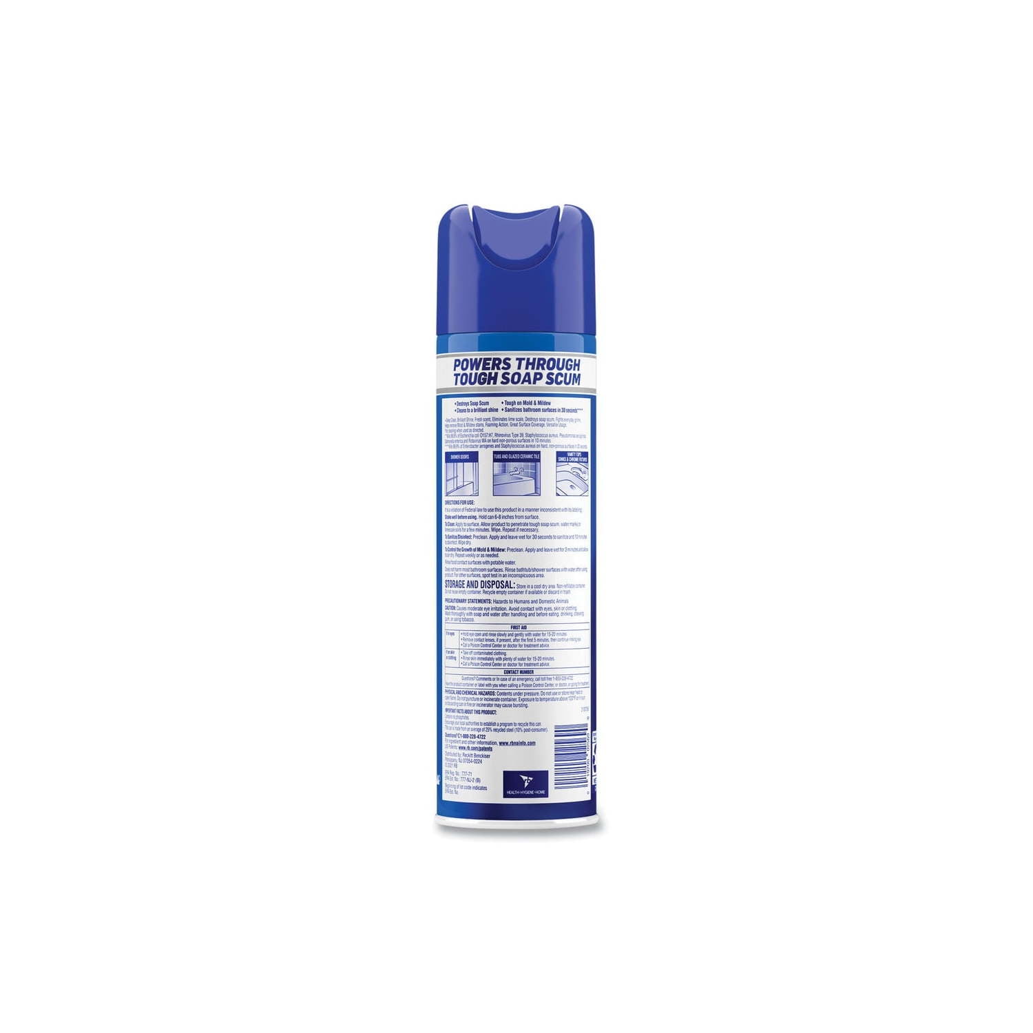 Lysol Power Foam Bathroom Cleaner, Atlantic Fresh Scent, Deep Cleaning Formula (24 fl oz) 4m3mg