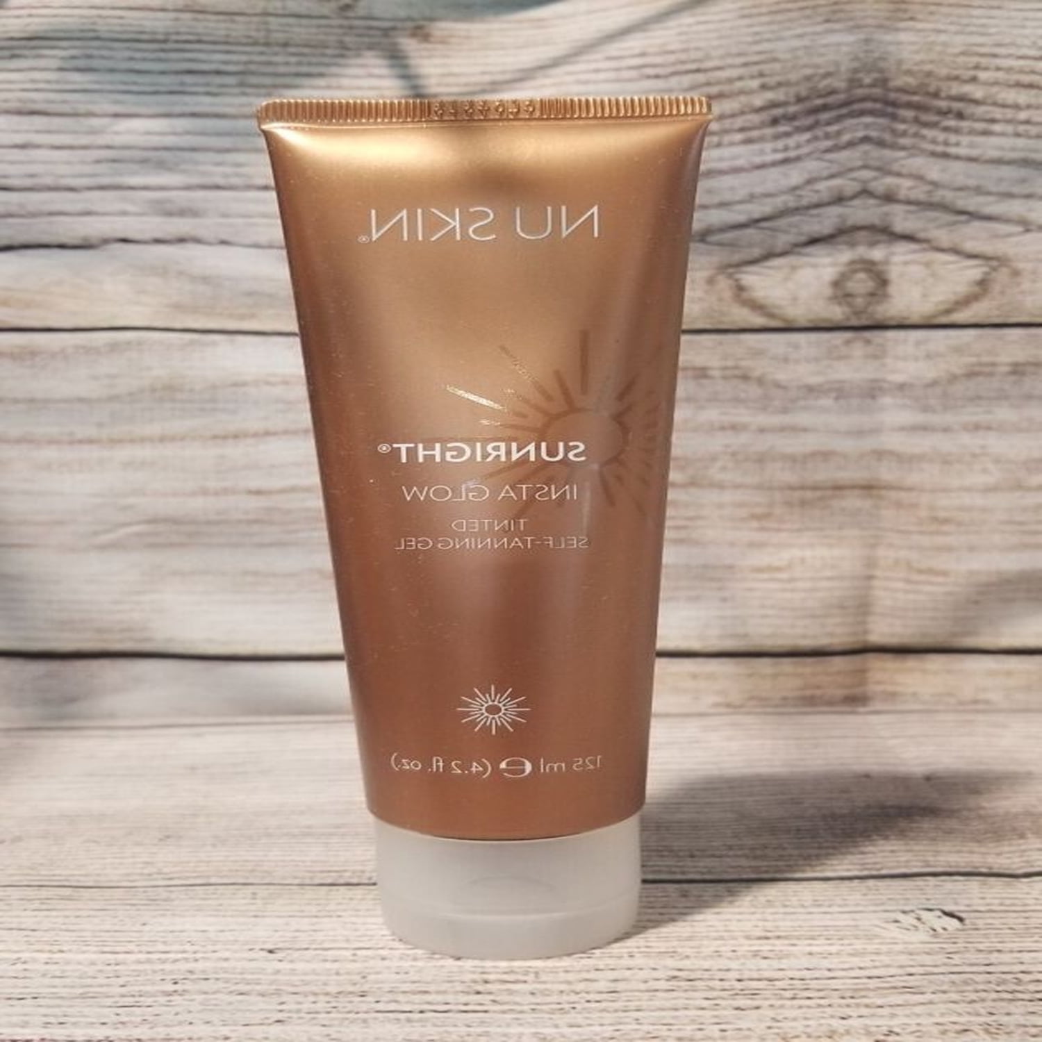 Nu Skin Sunright Insta Glow Self Tanning Gel, Streak-Free Bronzing Formula (Brown, 4.2 fl oz) oqmi8
