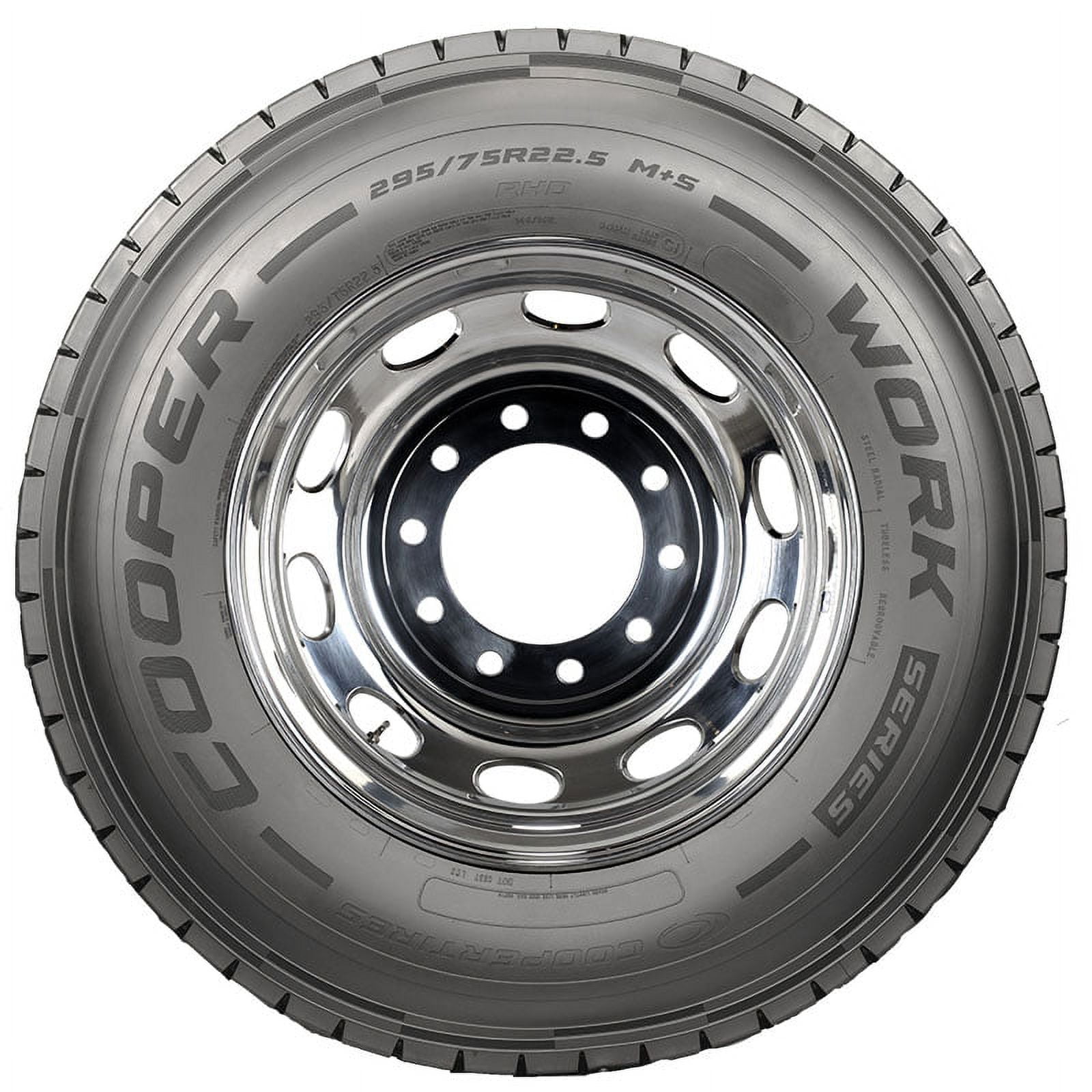 Cooper Work Series RHD Commercial Truck Tire (11R22.5, 144L G) elnjb