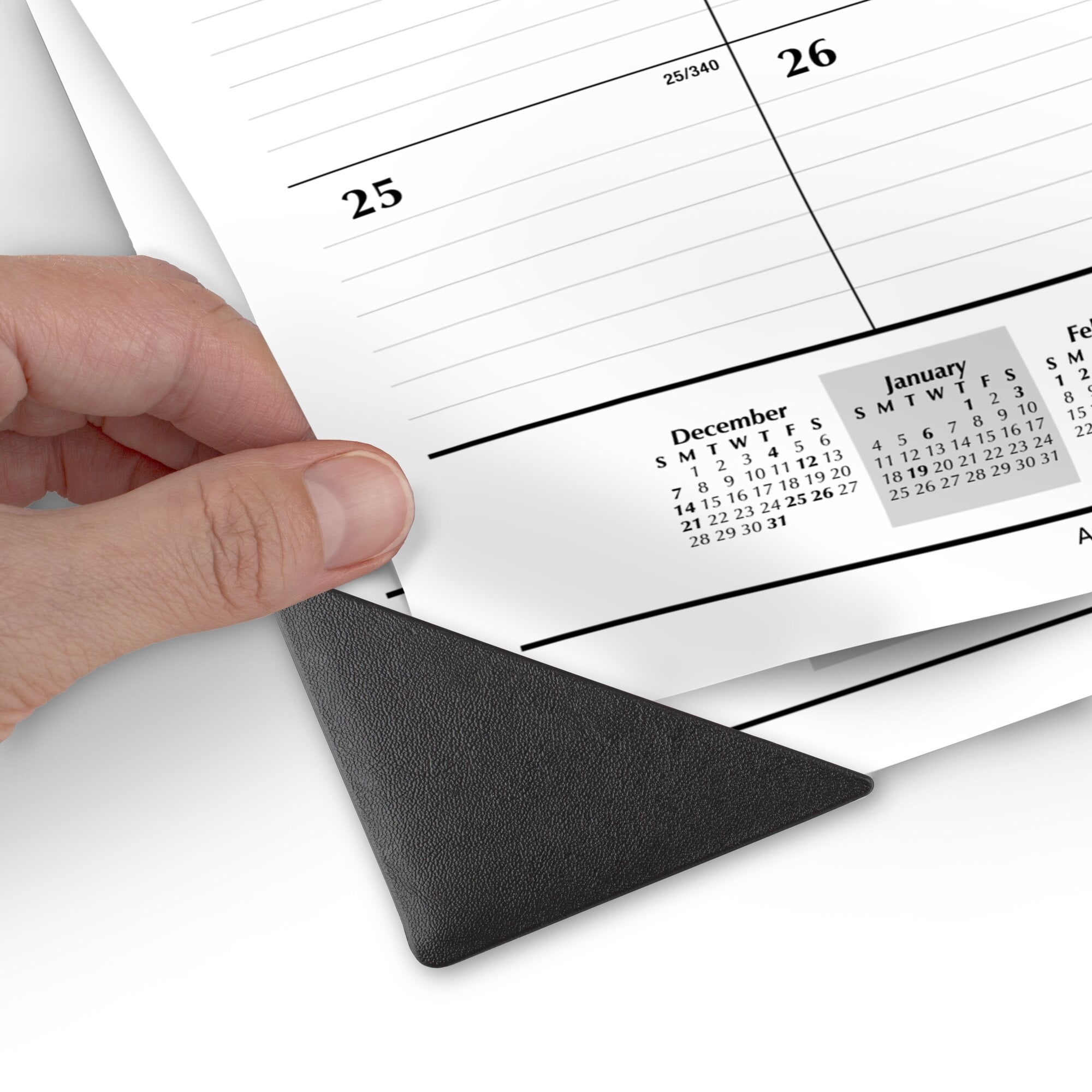 AT-A-GLANCE 2026 Monthly Desk Pad Calendar, Ink-Resistant Paper, Large (White, 21.75 in x 17 in) 20xi1