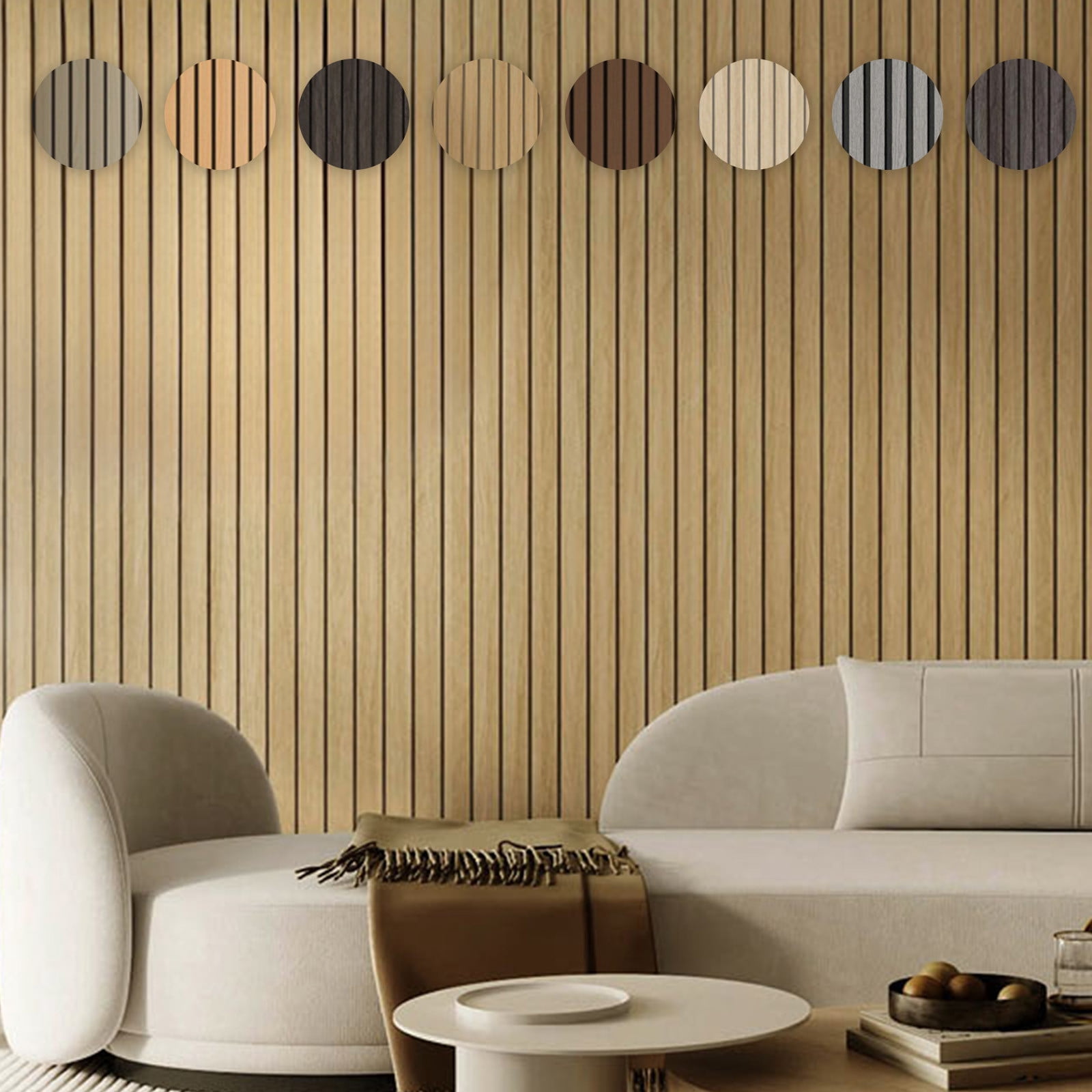 Aoznliie Peel and Stick Wallpaper, Waterproof Striped Contact Paper for Kitchen and Bathroom (Beige, 16 in x 118 in) 76zcr