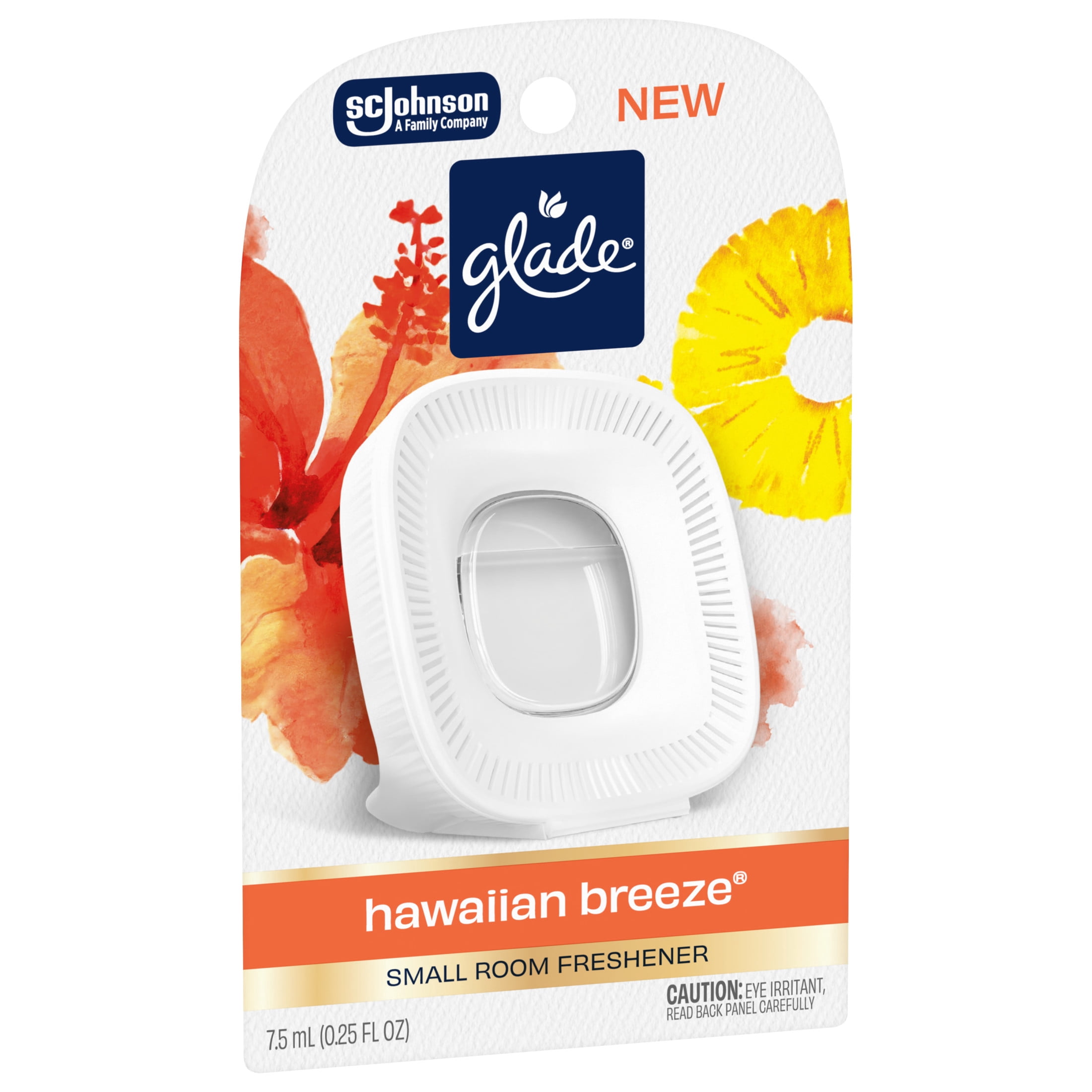 Glade Small Room Air Freshener Hawaiian Breeze Continuous Fragrance (2 Pack, 0.42 oz each) jyuwt
