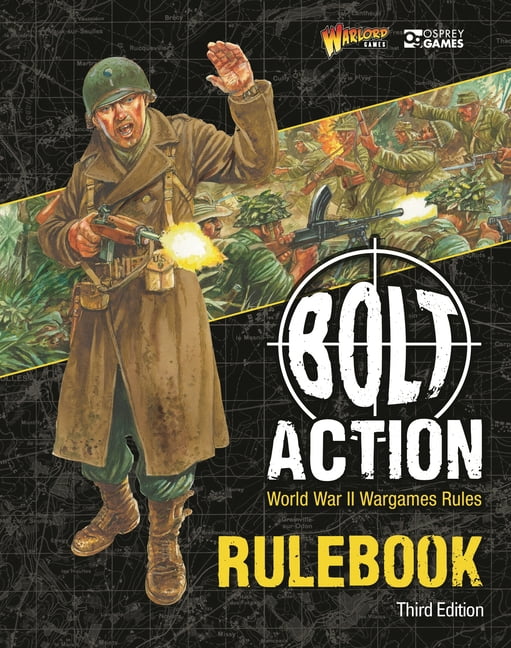 Warlord Games Bolt Action Third Edition World War II Wargames Rules (Hardcover, 320 Pages) kicpy