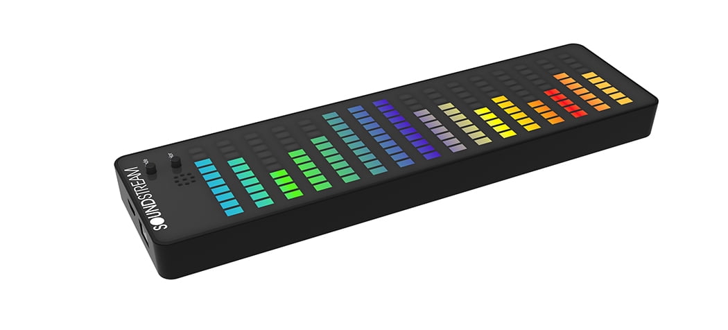Power Acoustik 11-Band LED Audio Spectrum Analyzer (Multi-Color, 1 Unit) py3ch