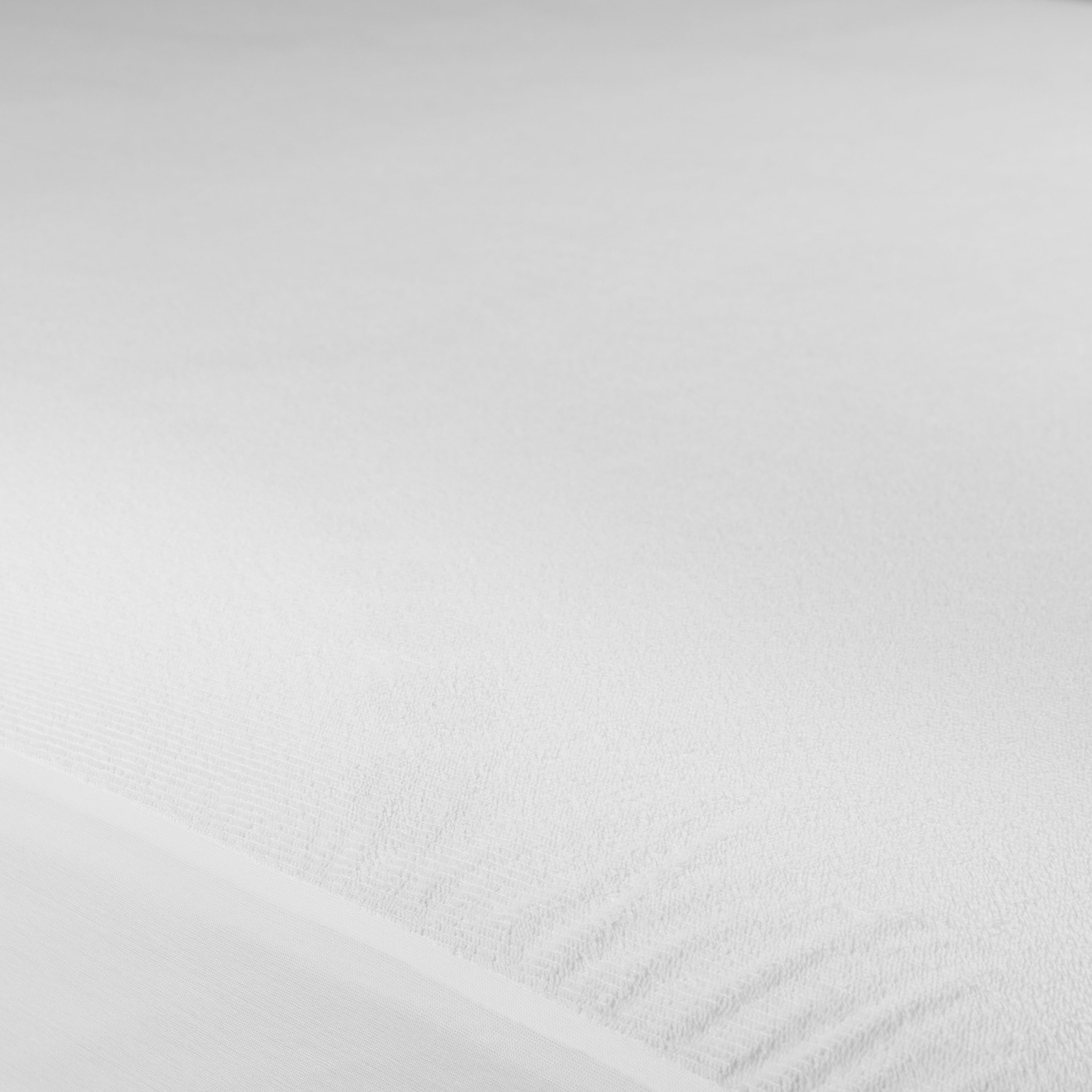 Flash Furniture Capri Premium Waterproof Mattress Protector (White, King Size) s8j9b