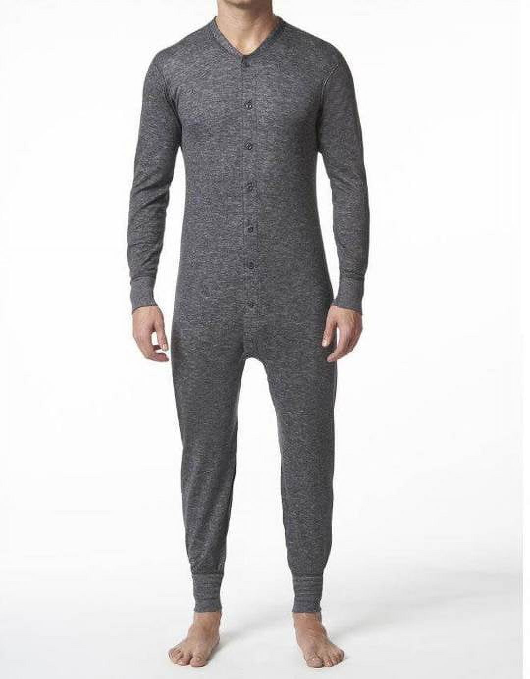 Stanfield's Men's Thermal 2 Layer Merino Wool Blend Union Suit (S-XL) 202hw