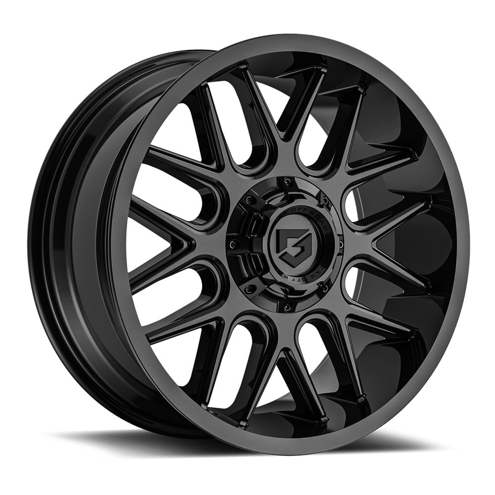 Gear Off Road 771B Series Wheel 18x9 in 8x6.50 Bolt Pattern (+18 Offset) (Gloss Black) svvyr