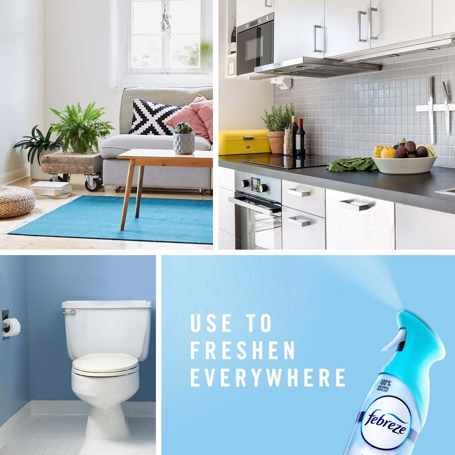 Febreze Air Freshener Spray, Odor-Fighting Room Mist, Soothe & Restore (8.8 oz) g1gof